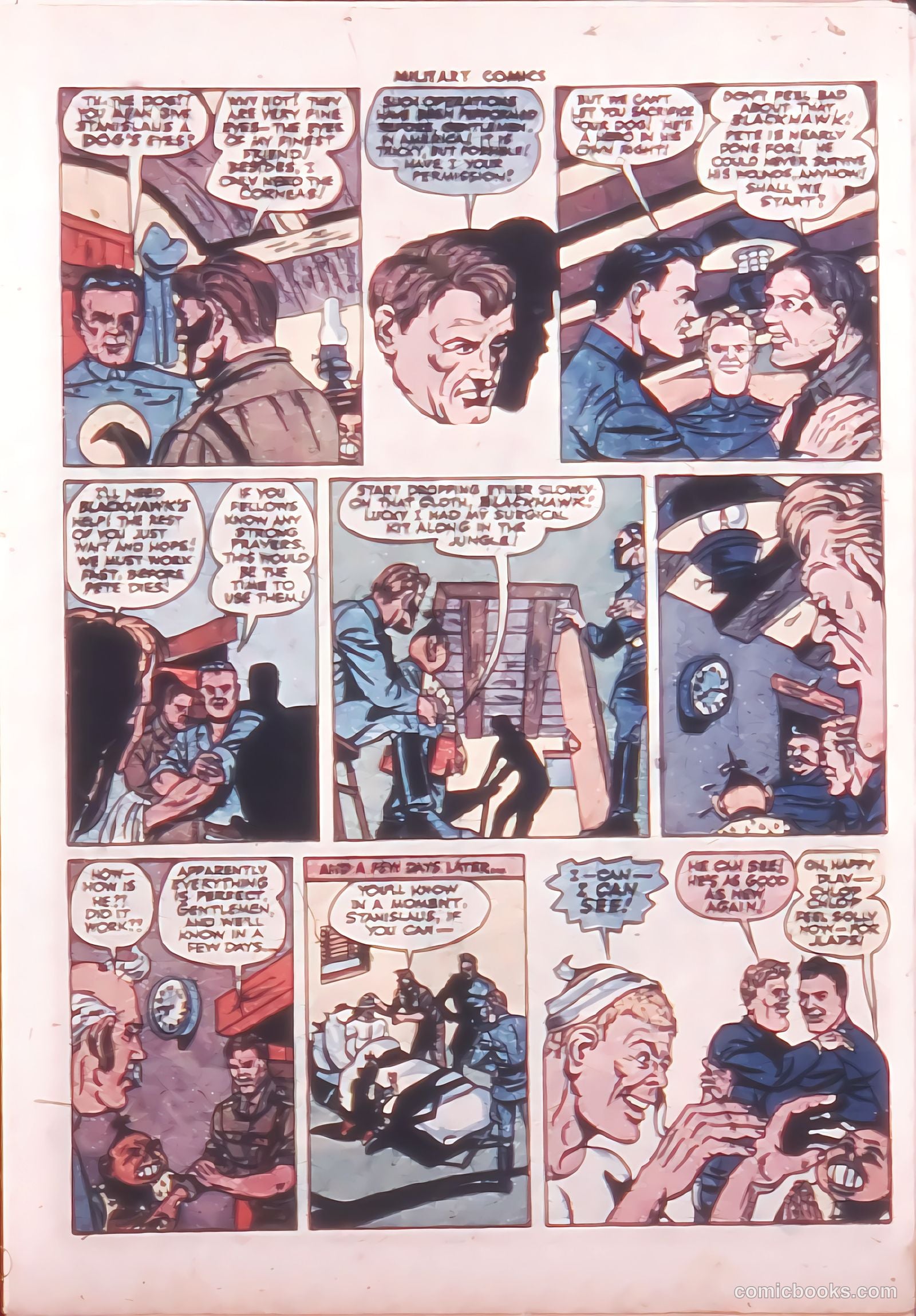 Military Comics #32 — page 17 of 60