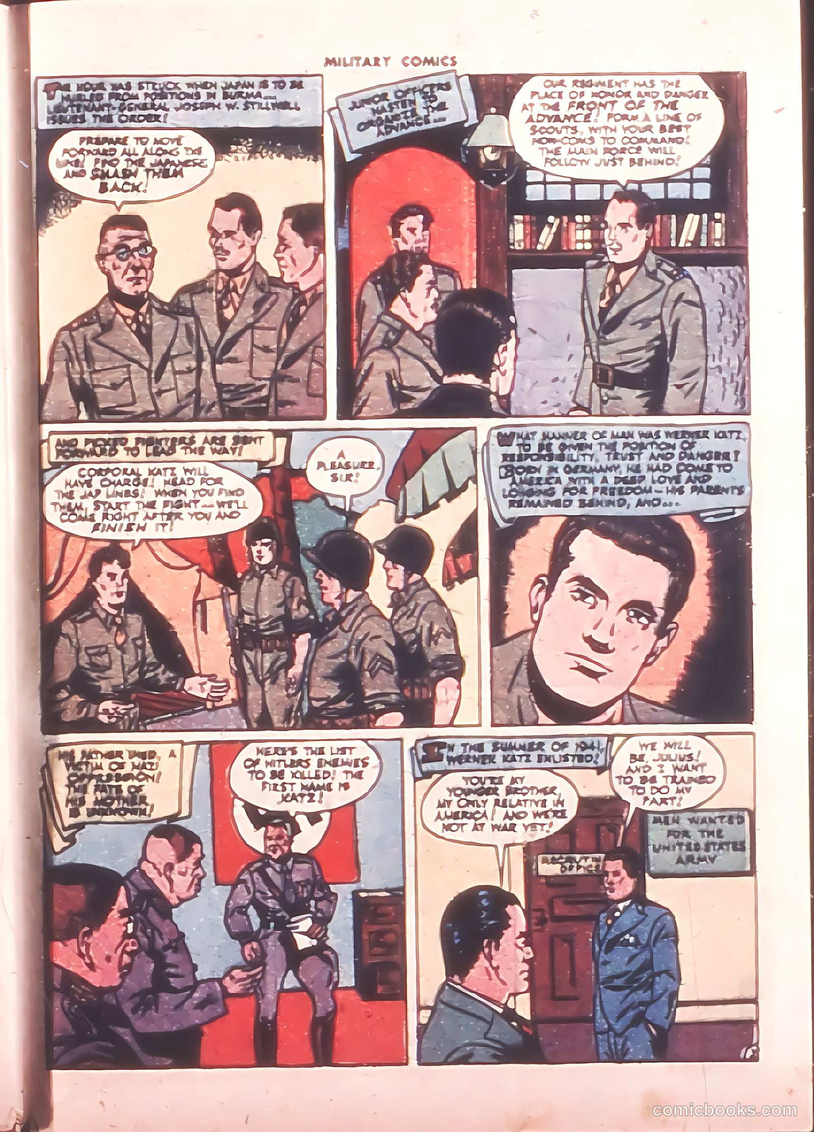 Military Comics #32 — page 53 of 60