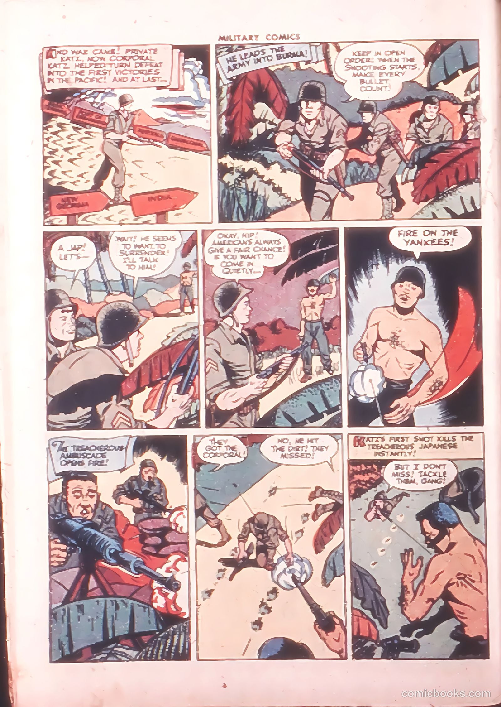 Military Comics #32 — page 54 of 60