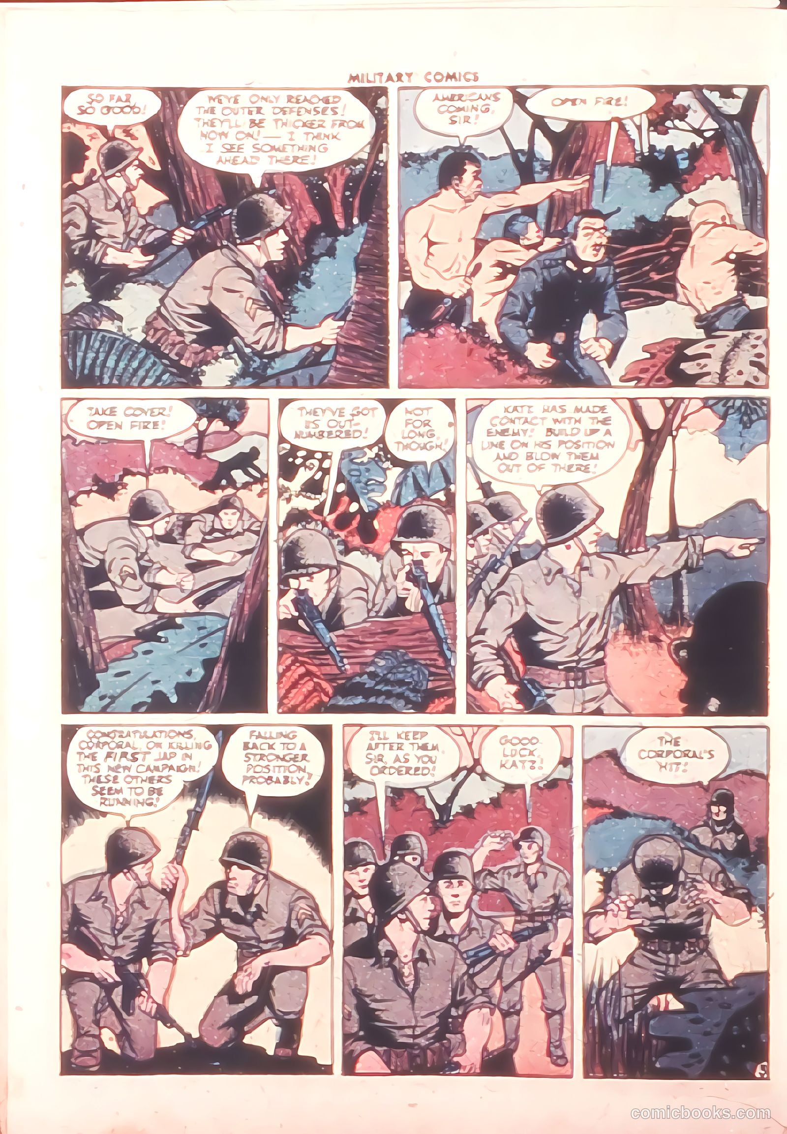Military Comics #32 — page 56 of 60
