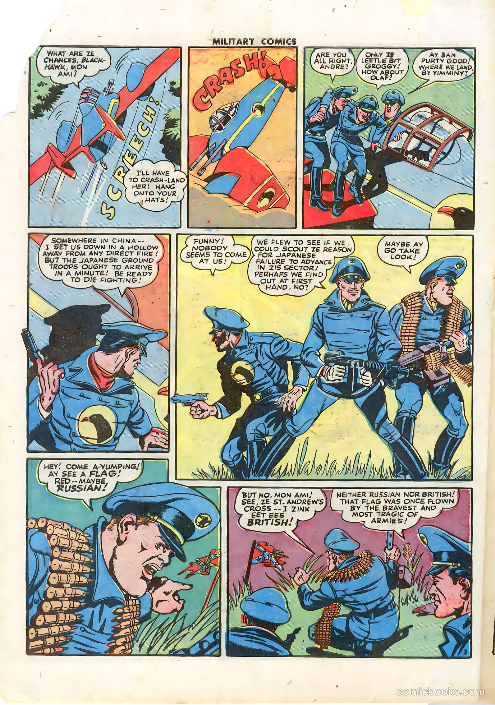 Military Comics #33 — page 4 of 60