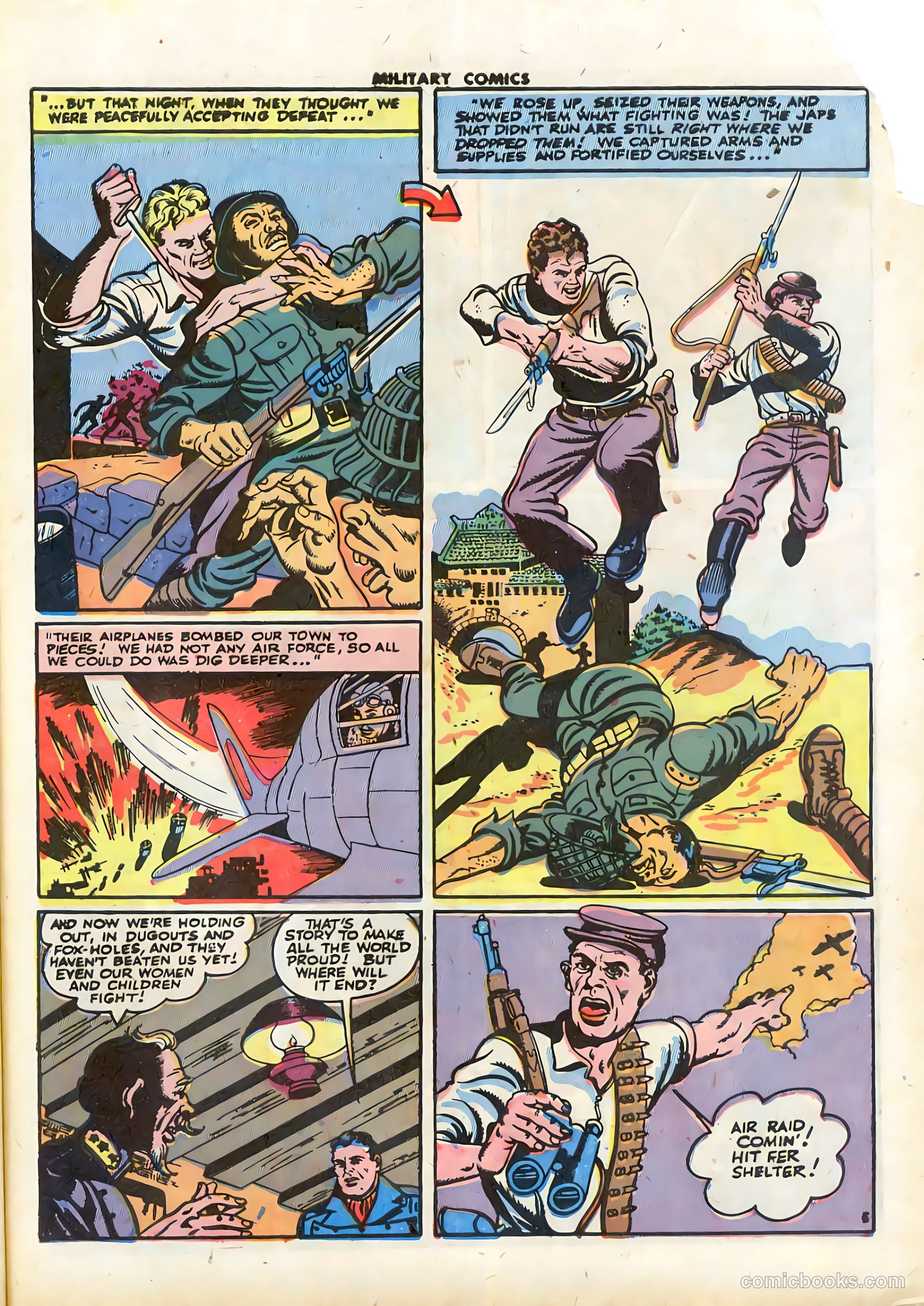 Military Comics #33 — page 7 of 60