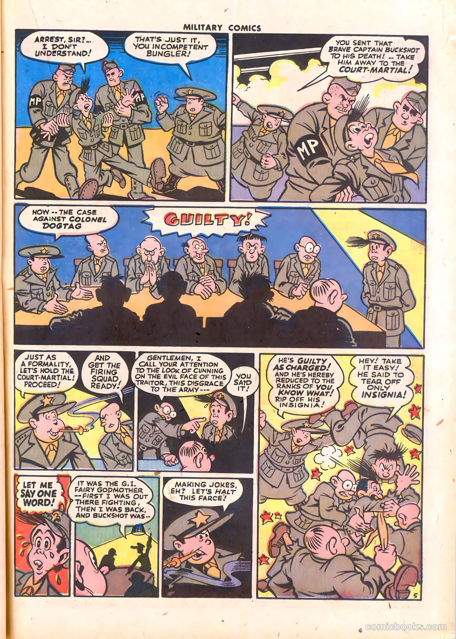 Military Comics #33 — page 35 of 60