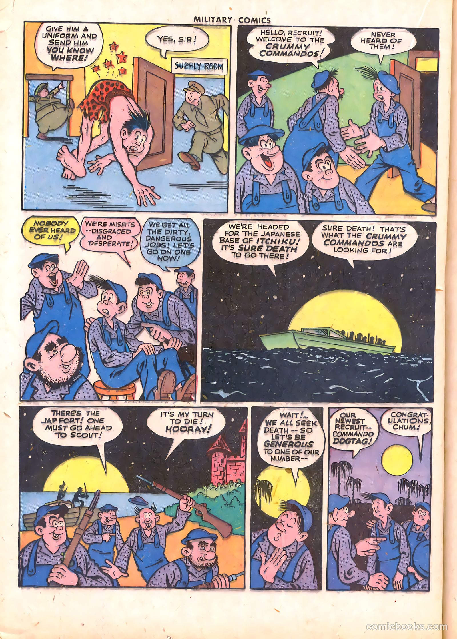 Military Comics #33 — page 36 of 60