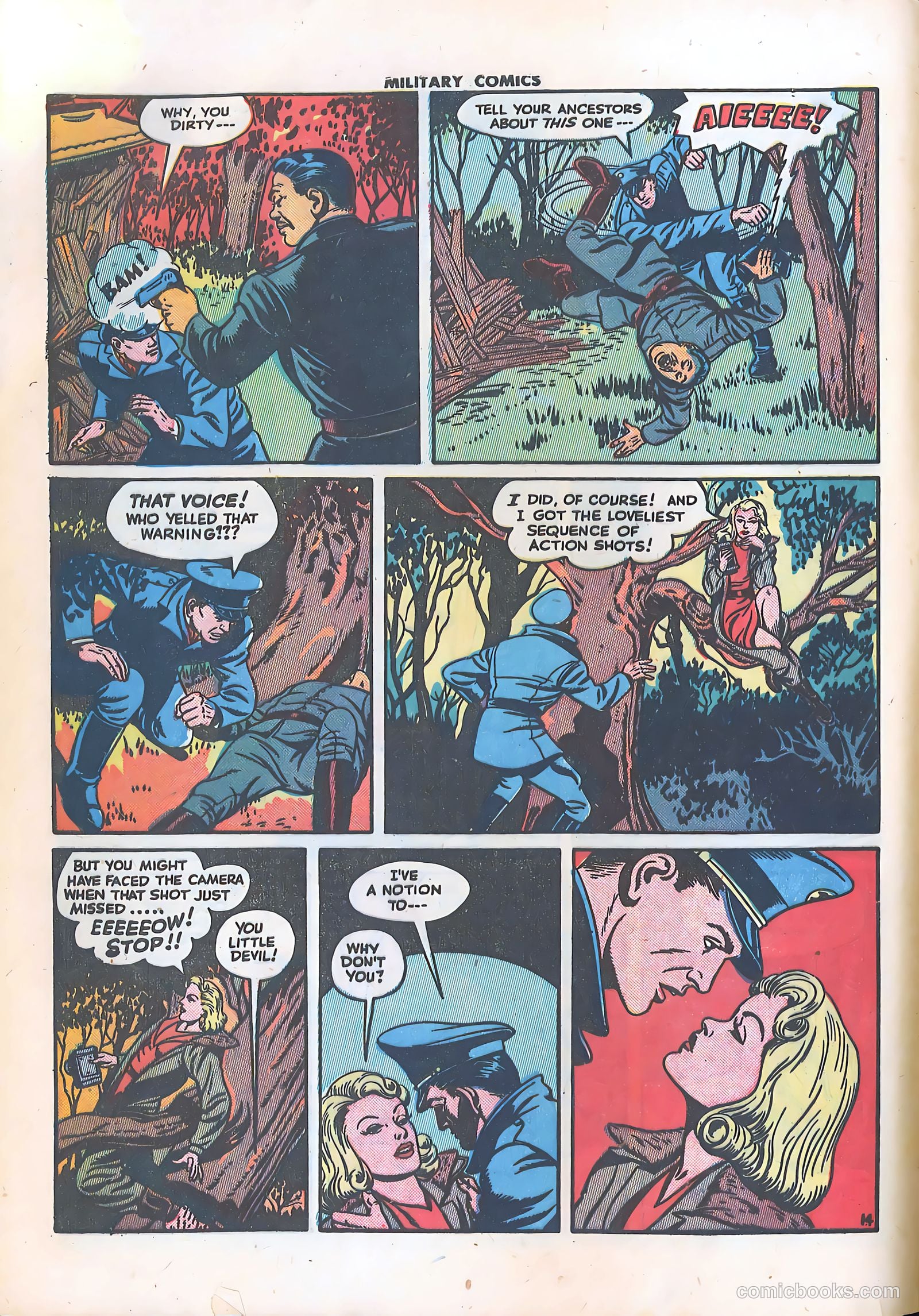 Military Comics #34 — page 16 of 60