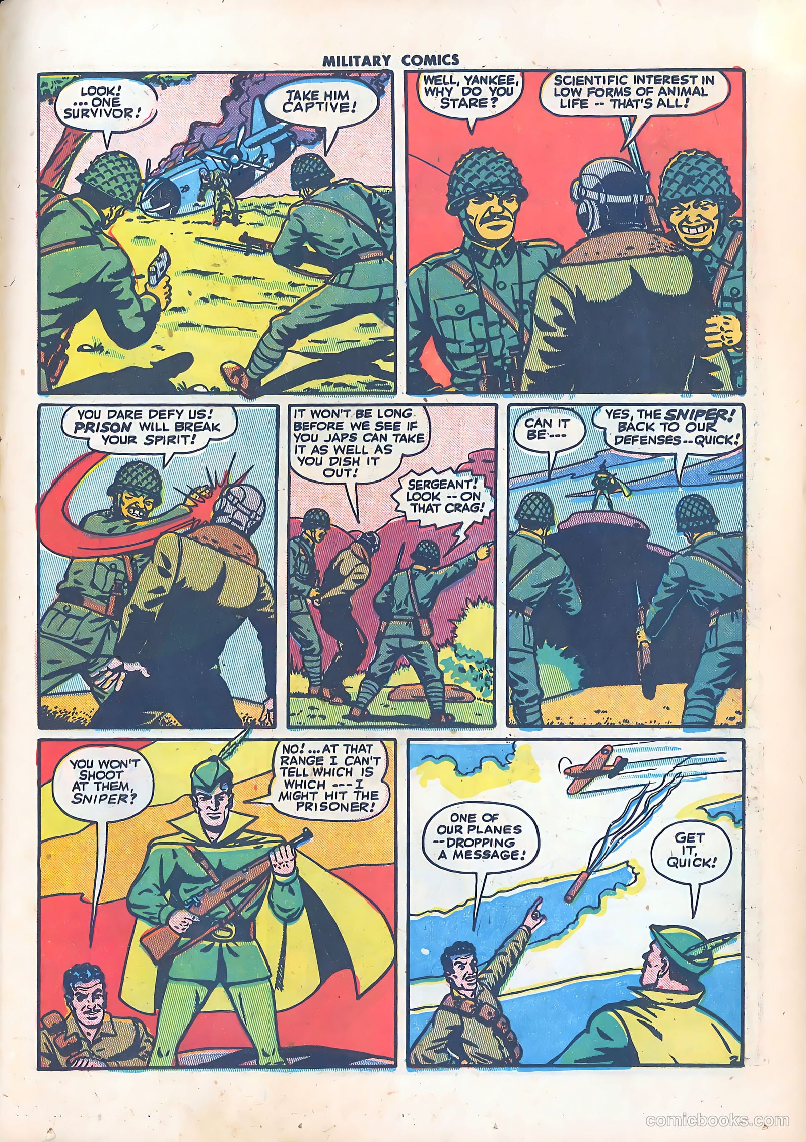 Military Comics #34 — page 23 of 60