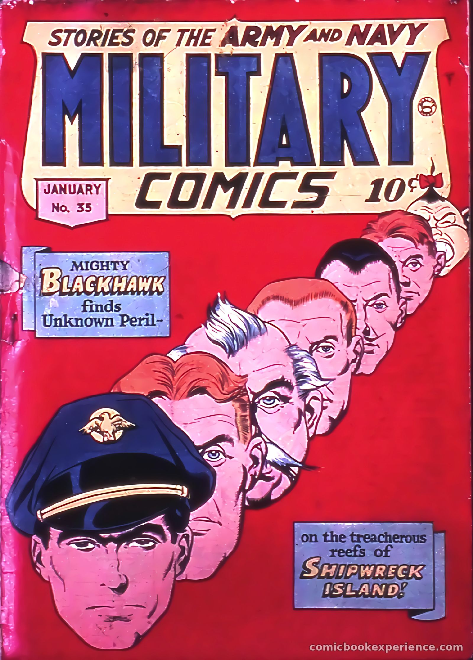 Military Comics #35 — page 1 of 60