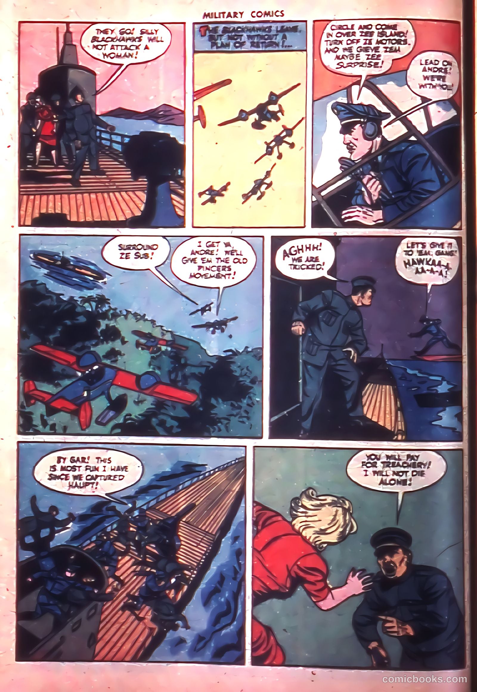 Military Comics #35 — page 16 of 60