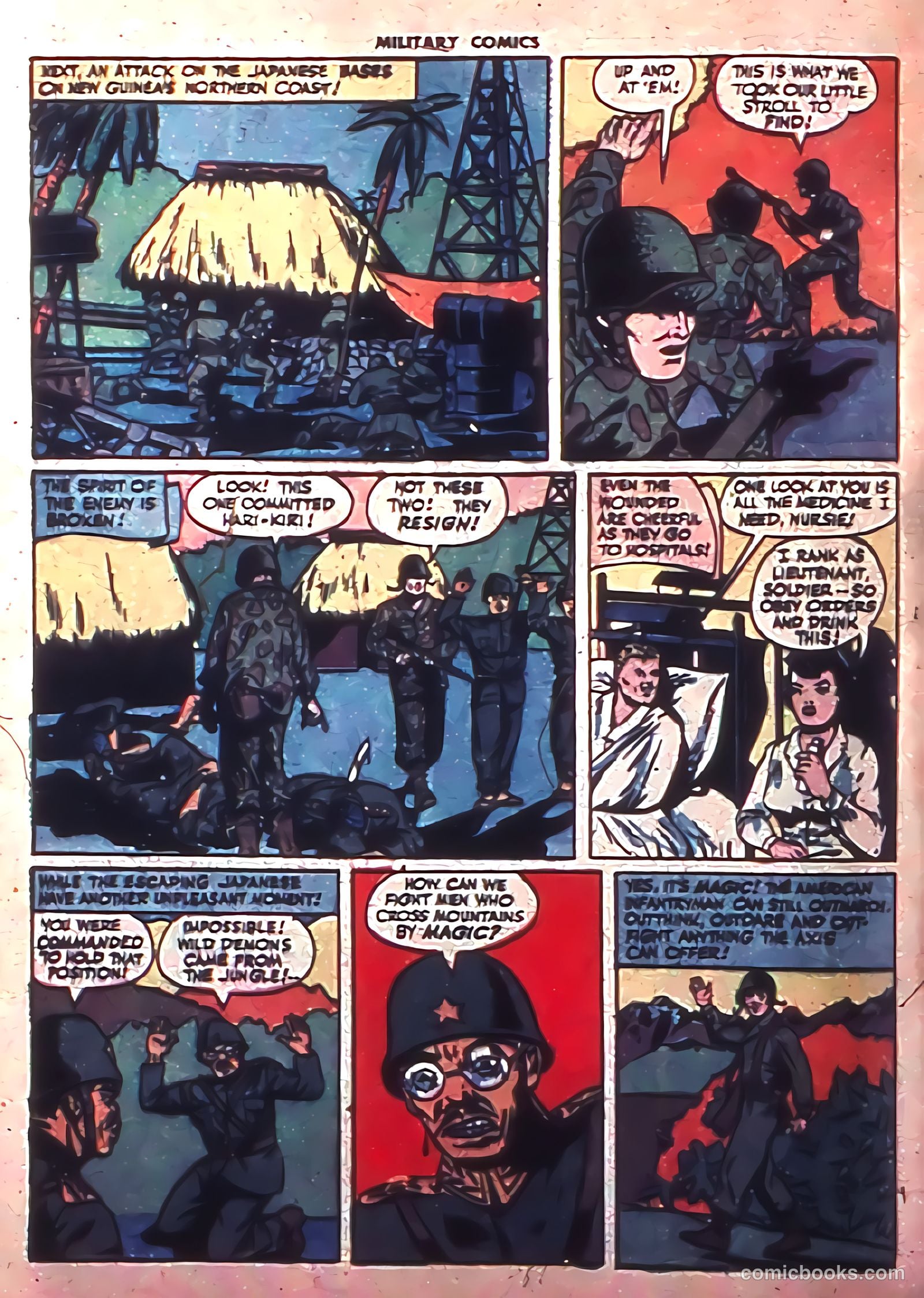 Military Comics #35 — page 58 of 60