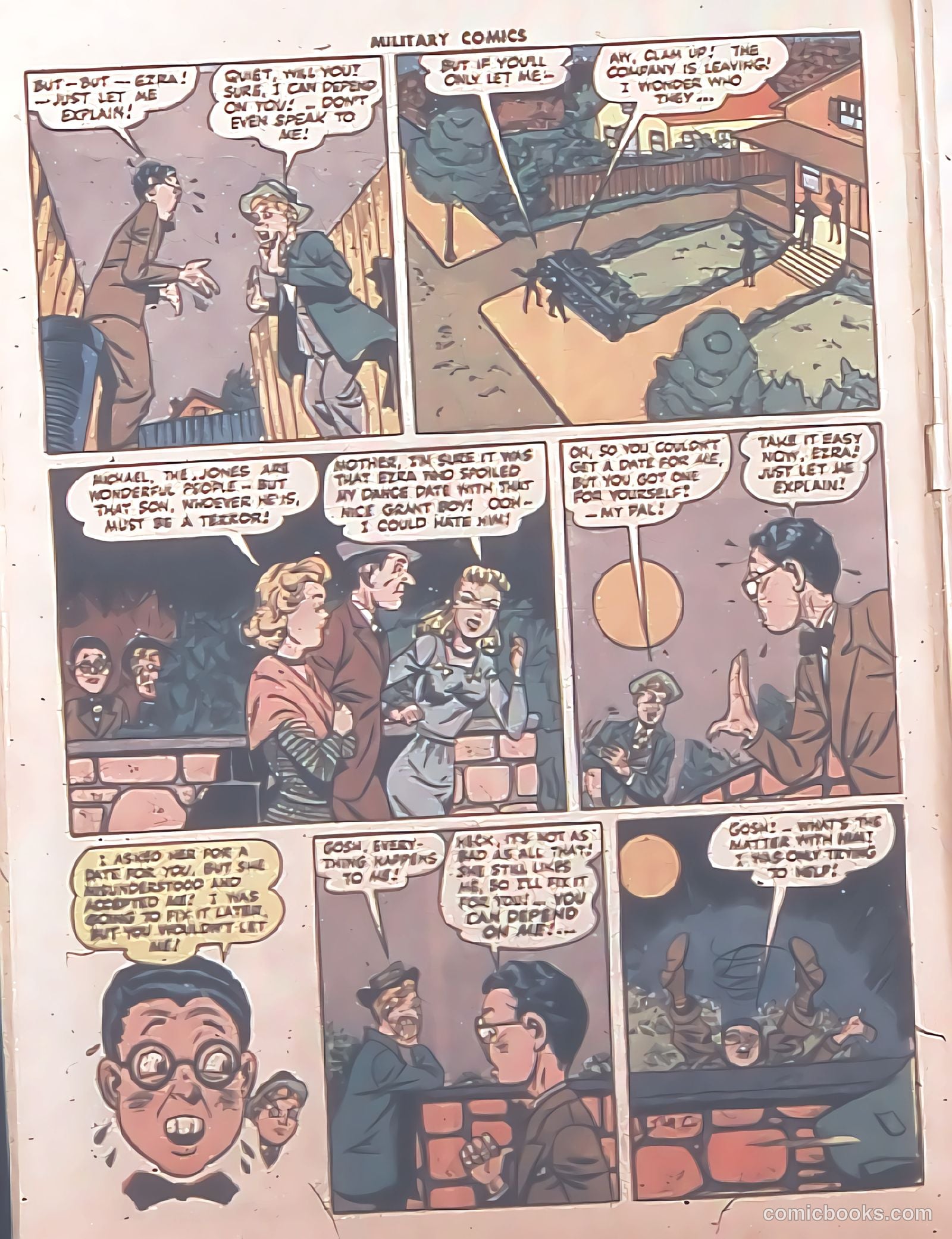 Military Comics #36 — page 58 of 60