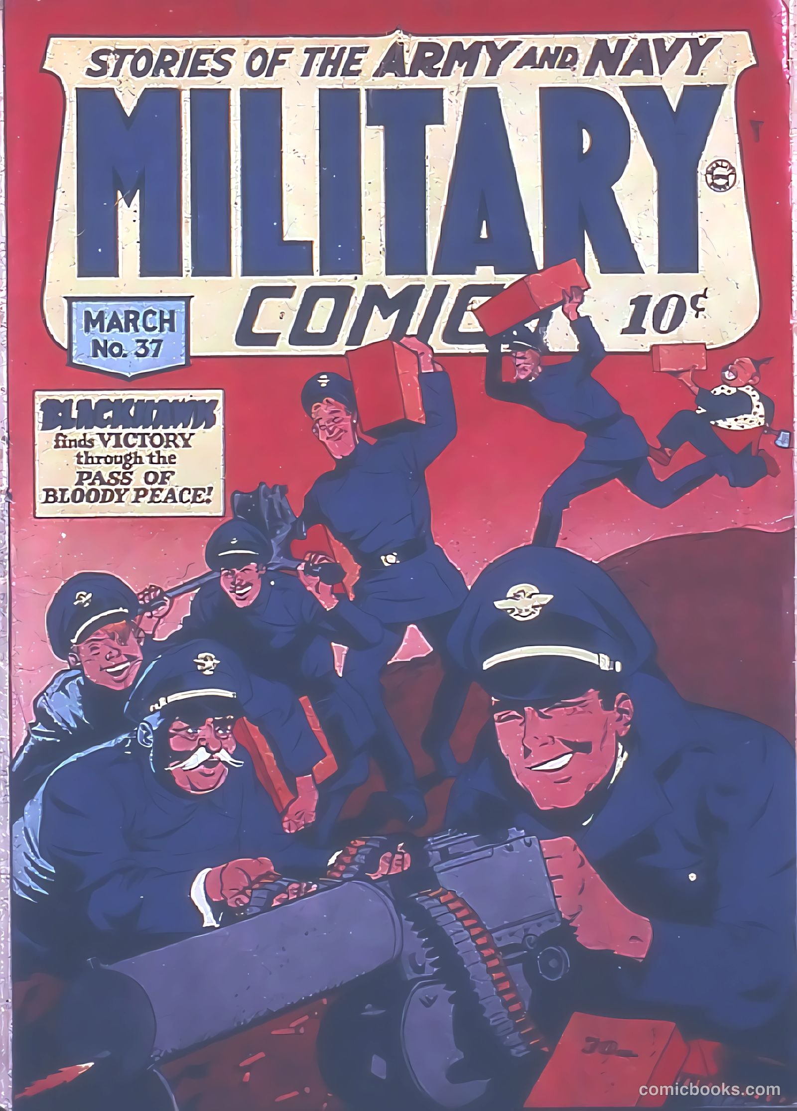 Military Comics #37 — page 1 of 60