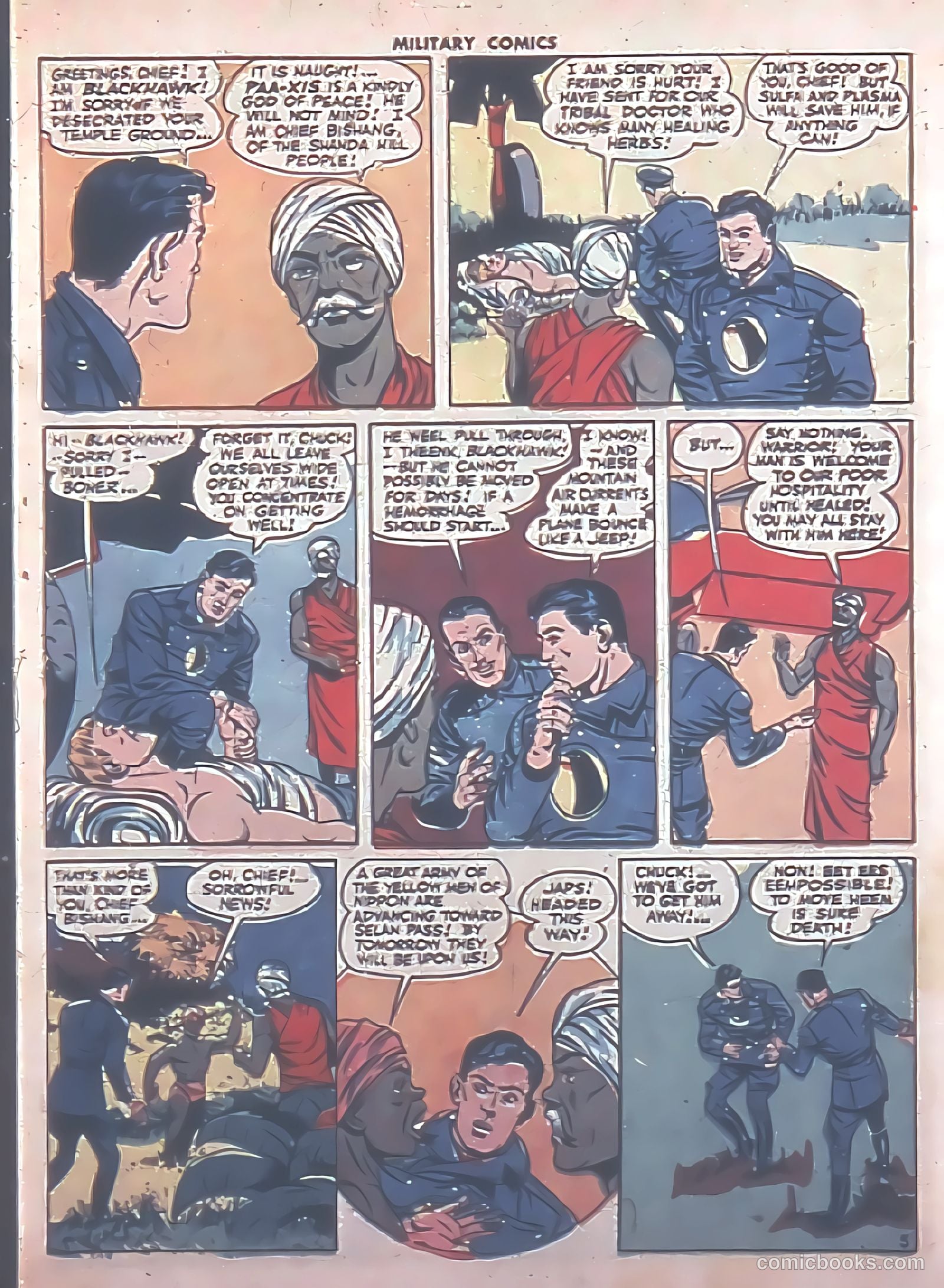 Military Comics #37 — page 7 of 60