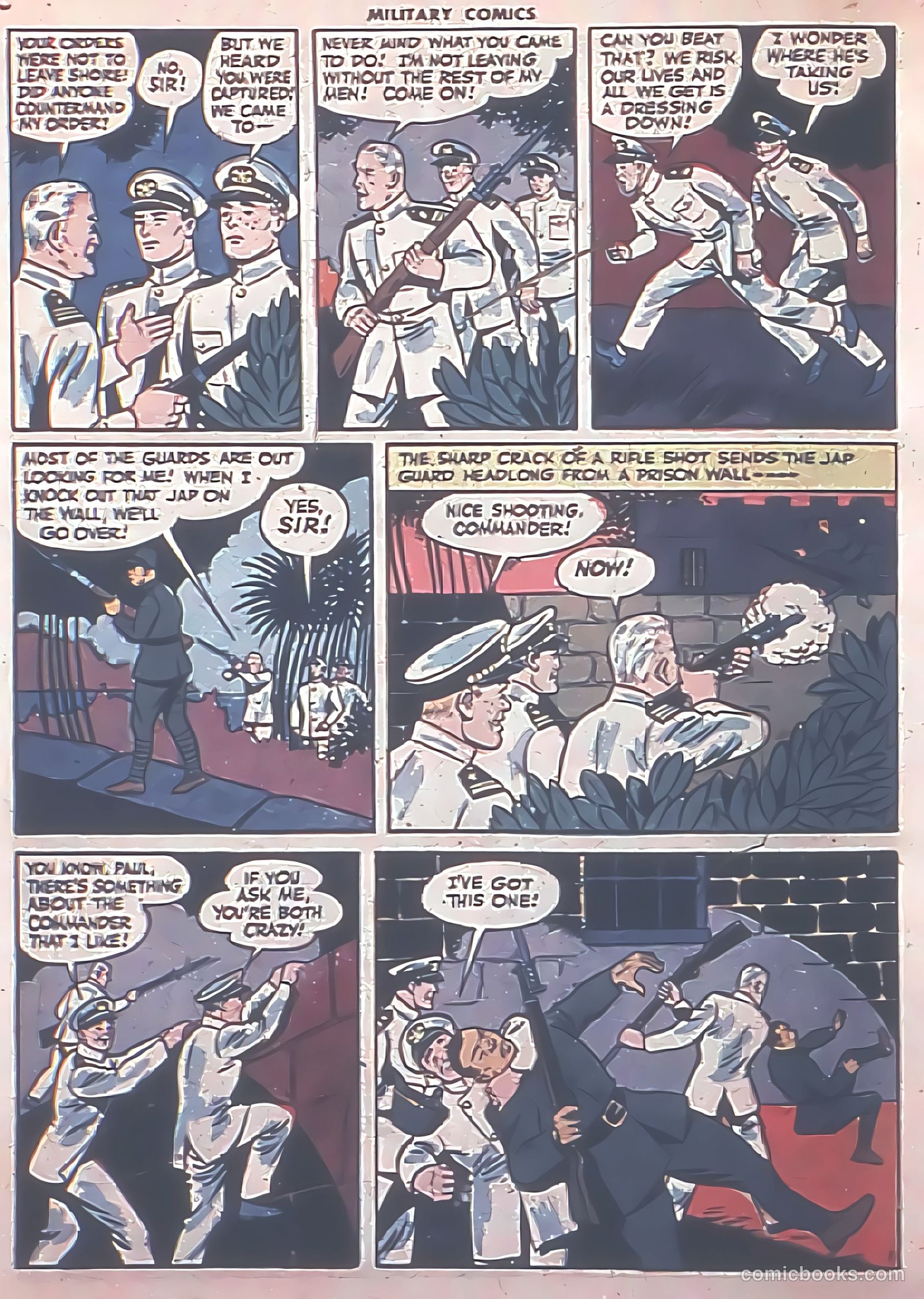 Military Comics #37 — page 56 of 60
