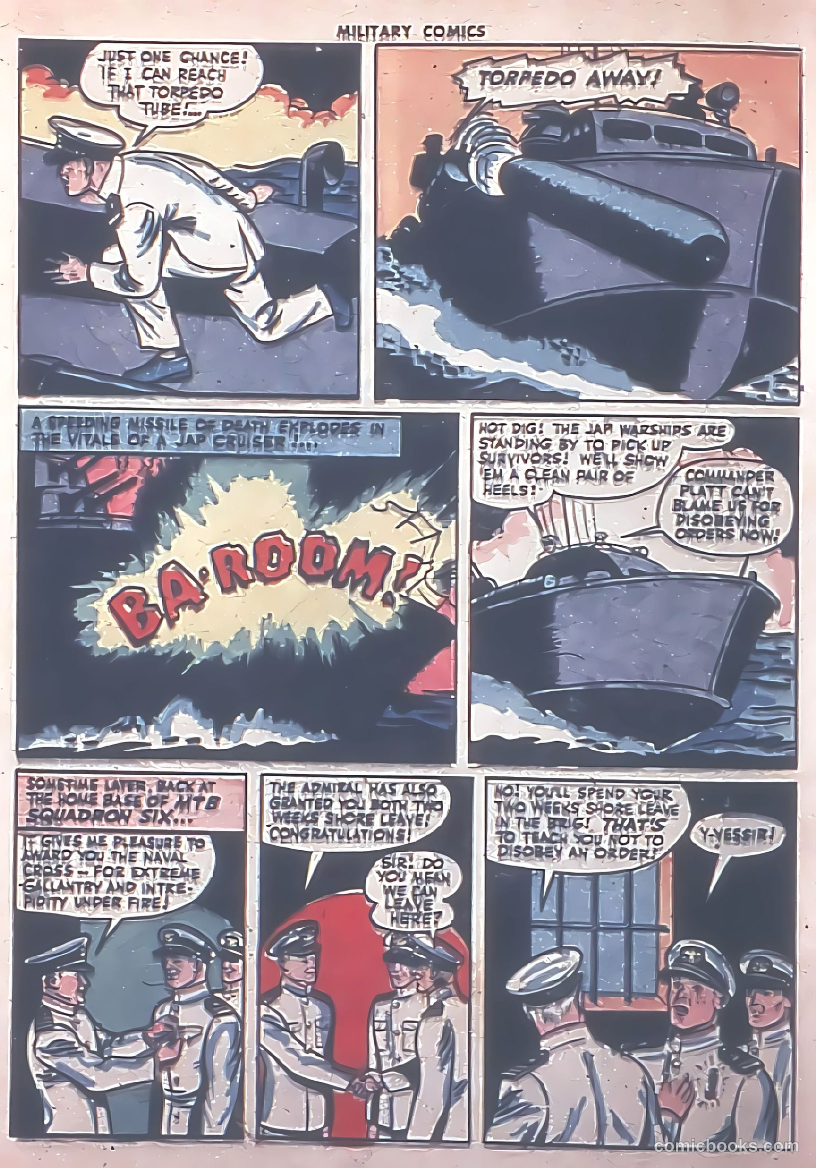 Military Comics #37 — page 58 of 60