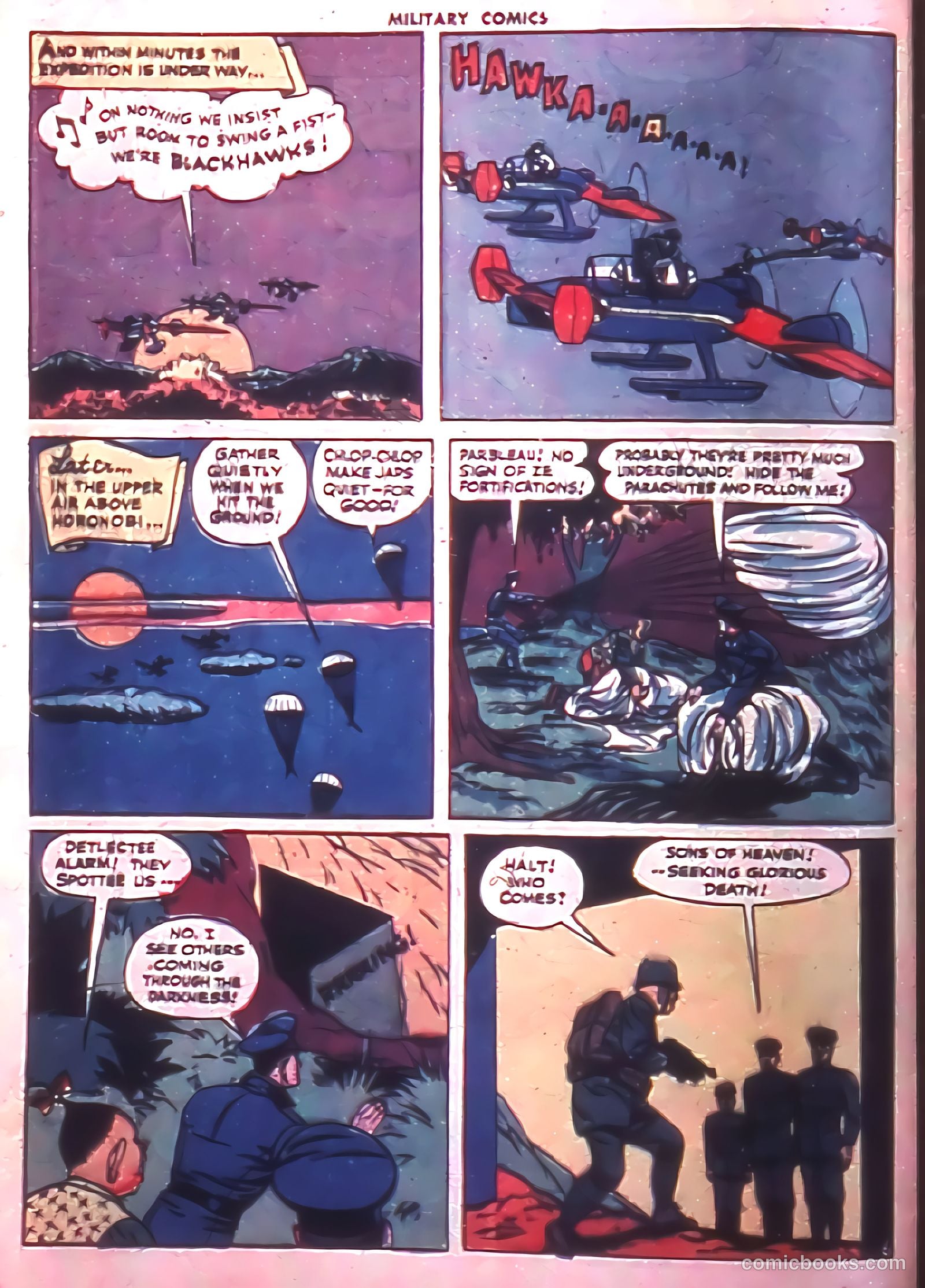 Military Comics #38 — page 8 of 60