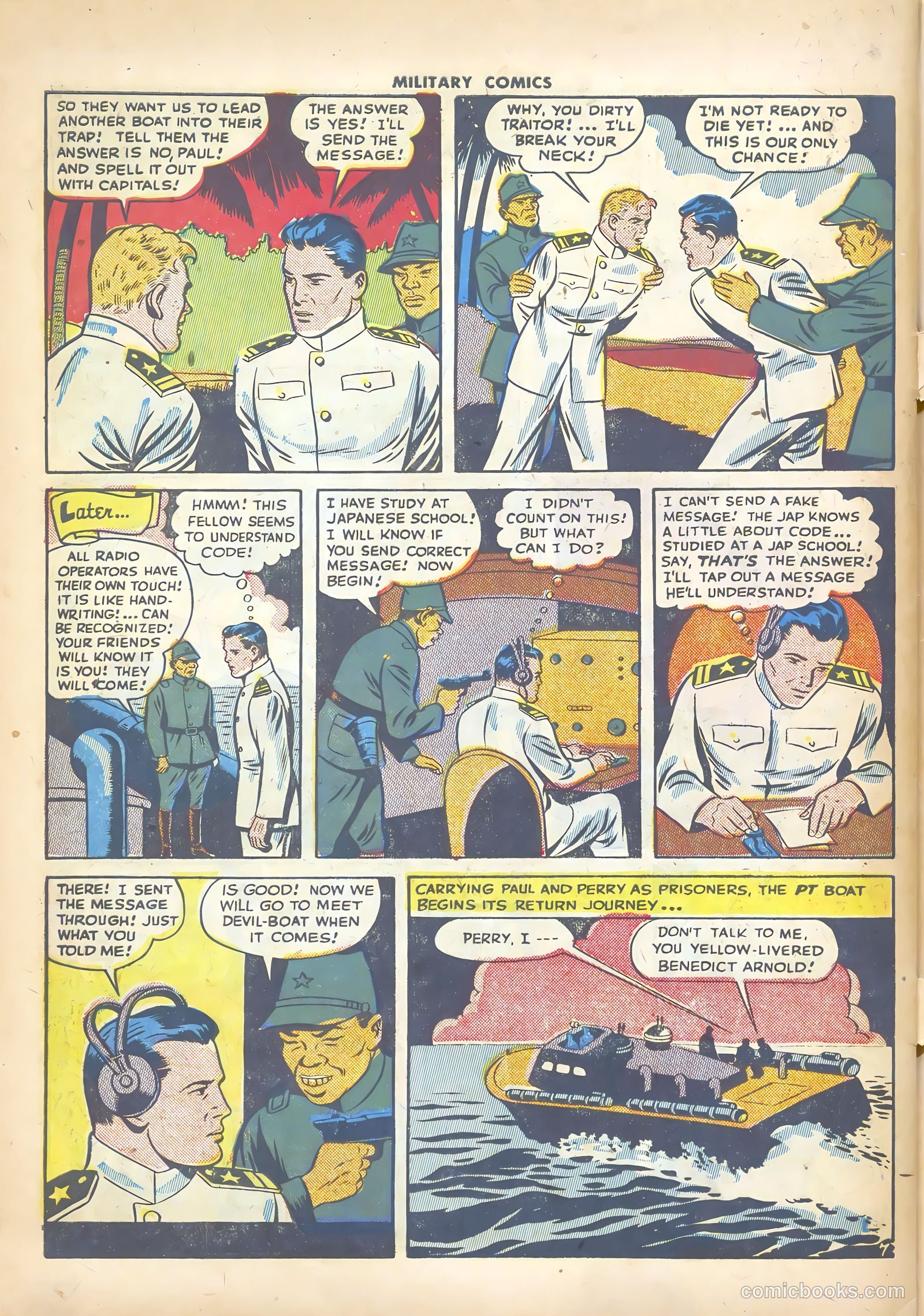 Military Comics #39 — page 56 of 60