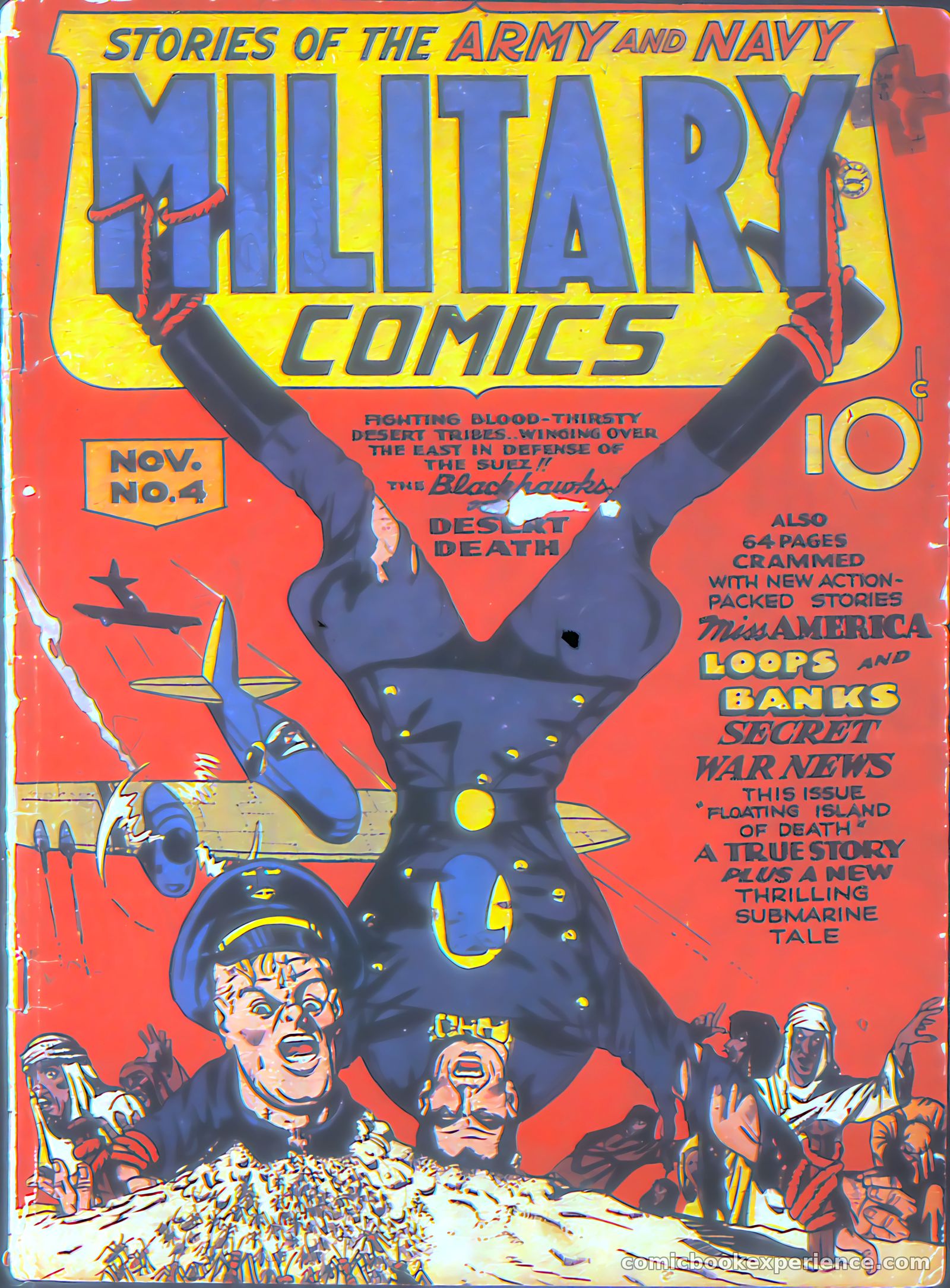 Military Comics #4 — page 1 of 68