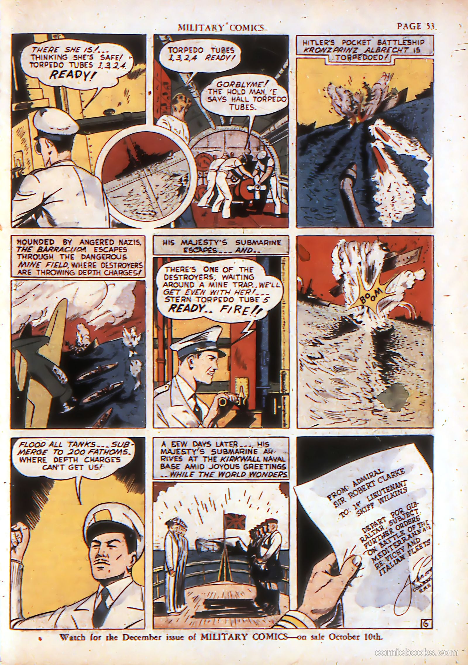 Military Comics #4 — page 55 of 68