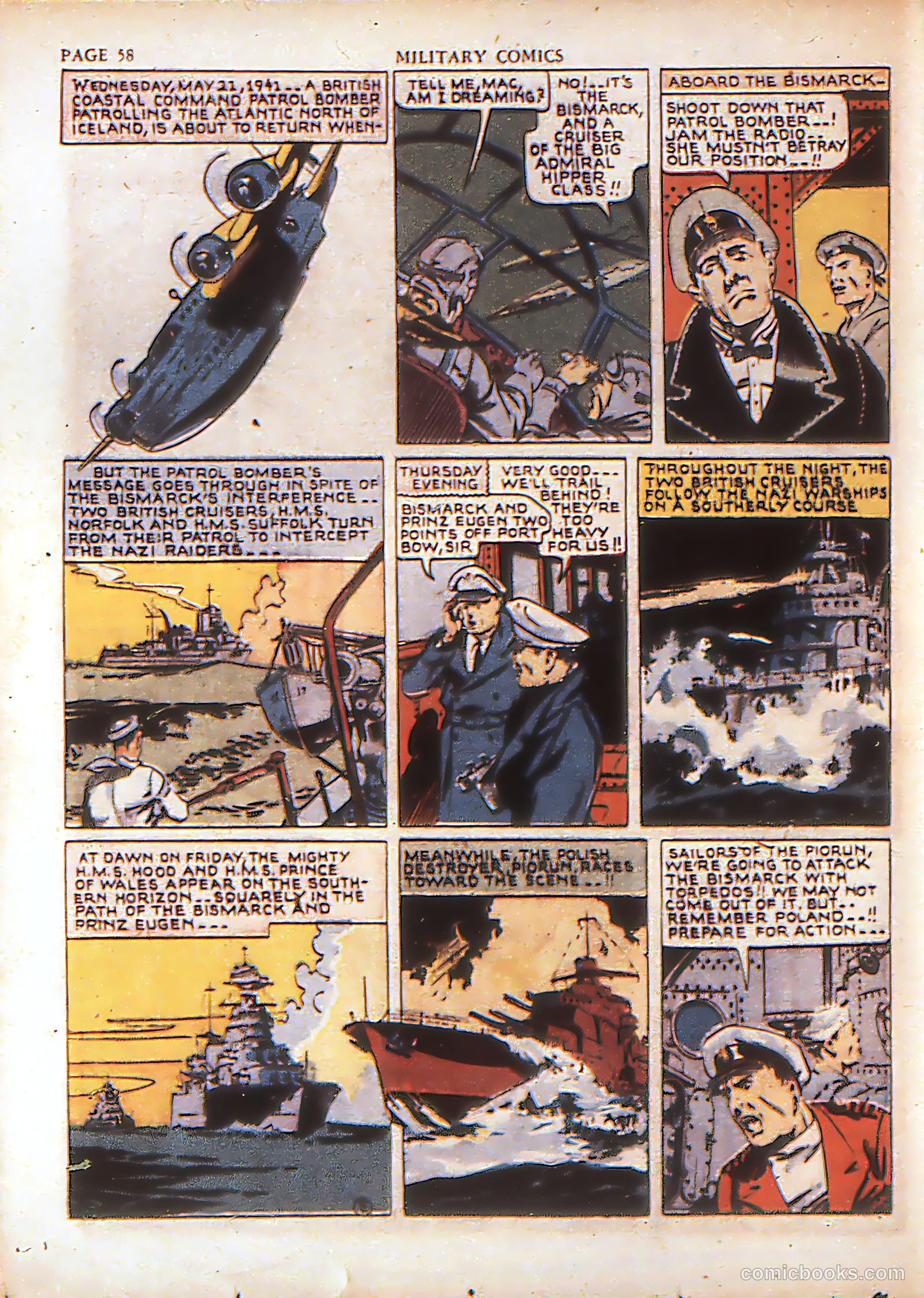Military Comics #4 — page 60 of 68