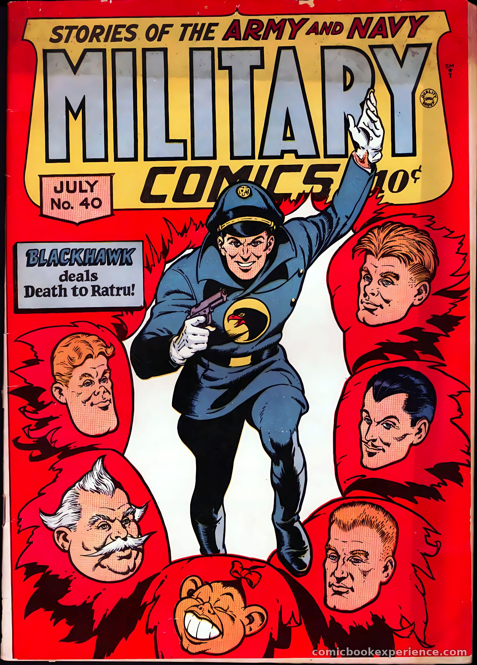 Military Comics #40 — page 1 of 60