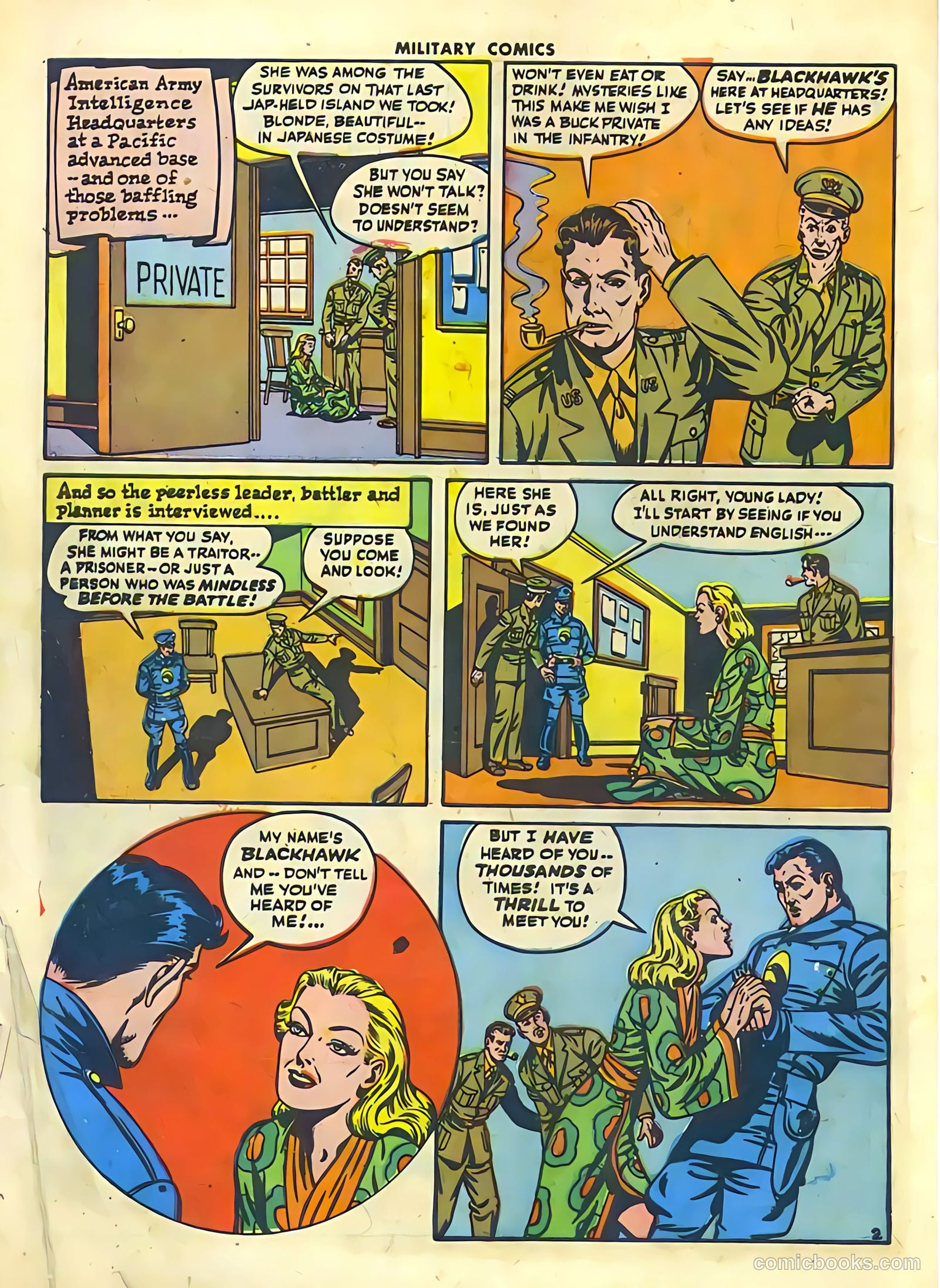 Military Comics #42 — page 4 of 60