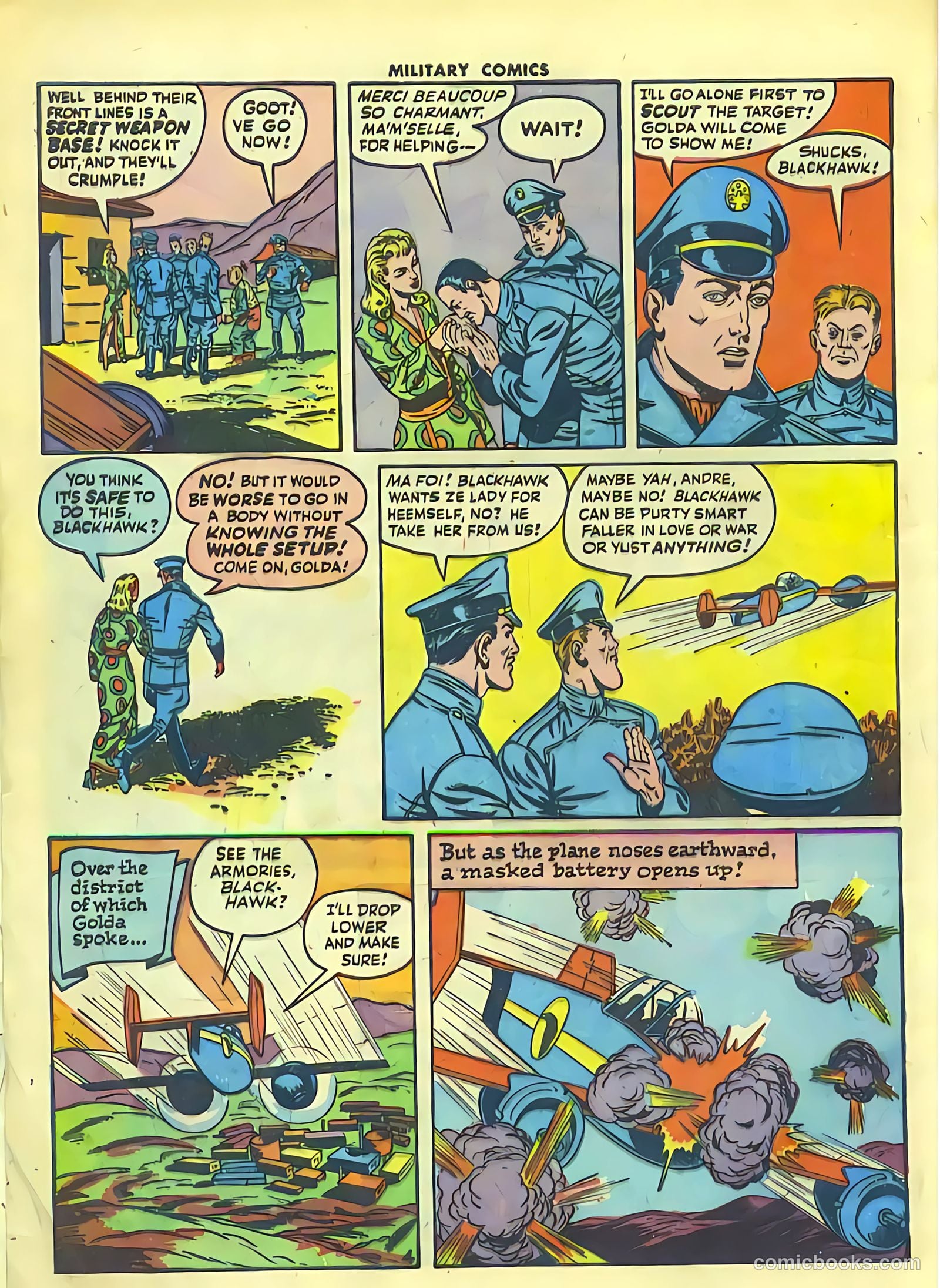 Military Comics #42 — page 6 of 60