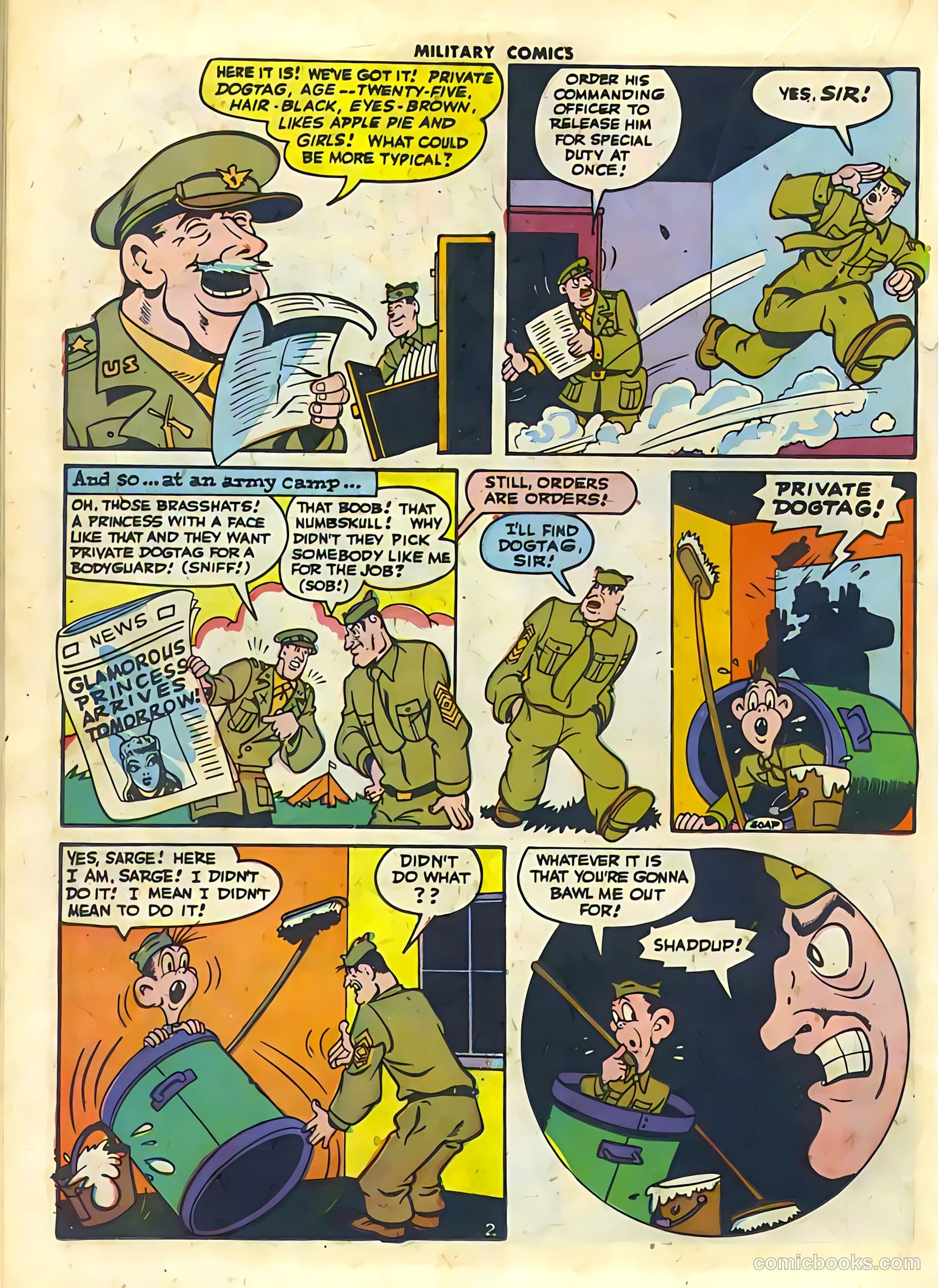 Military Comics #42 — page 32 of 60
