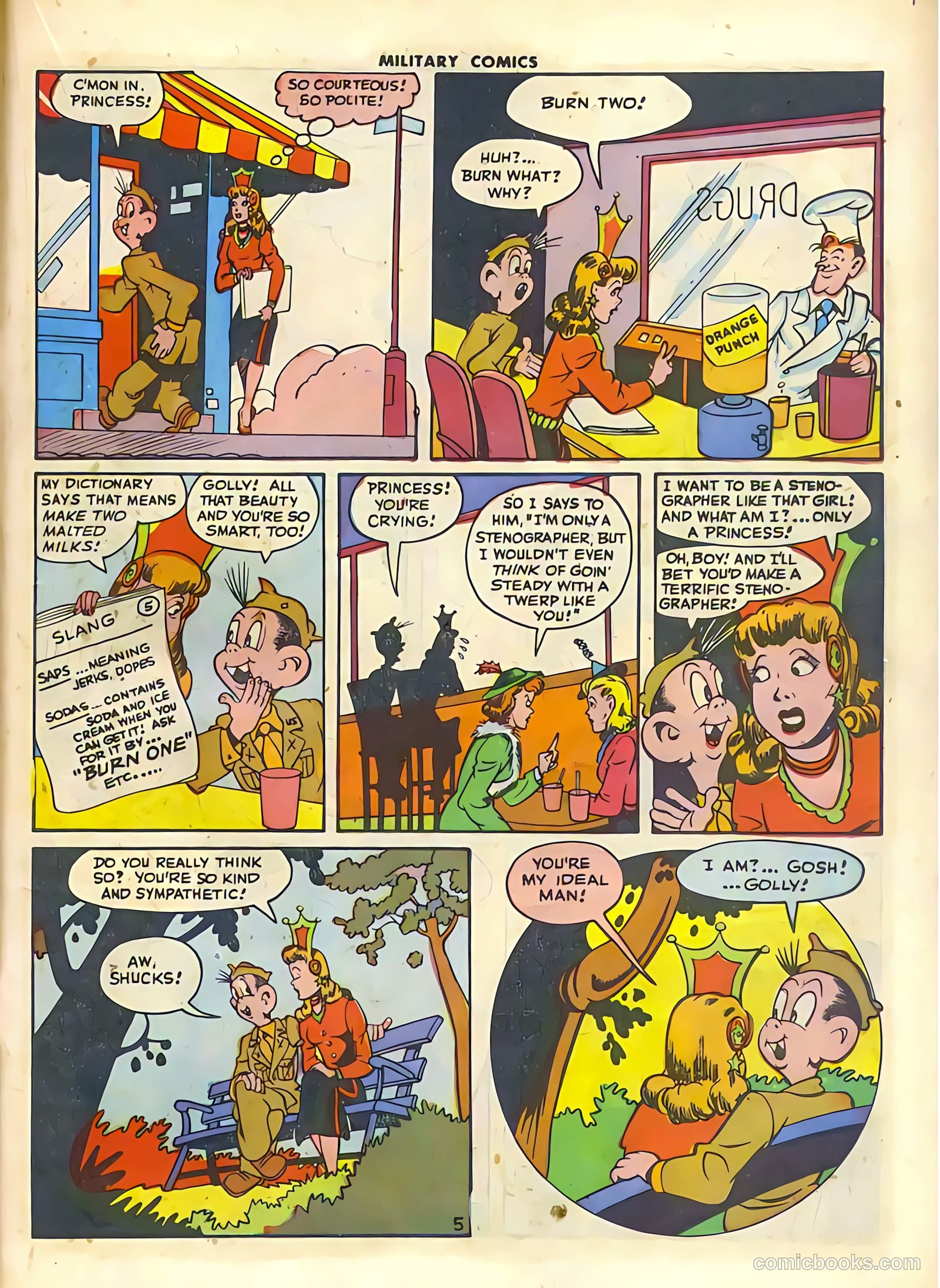 Military Comics #42 — page 35 of 60