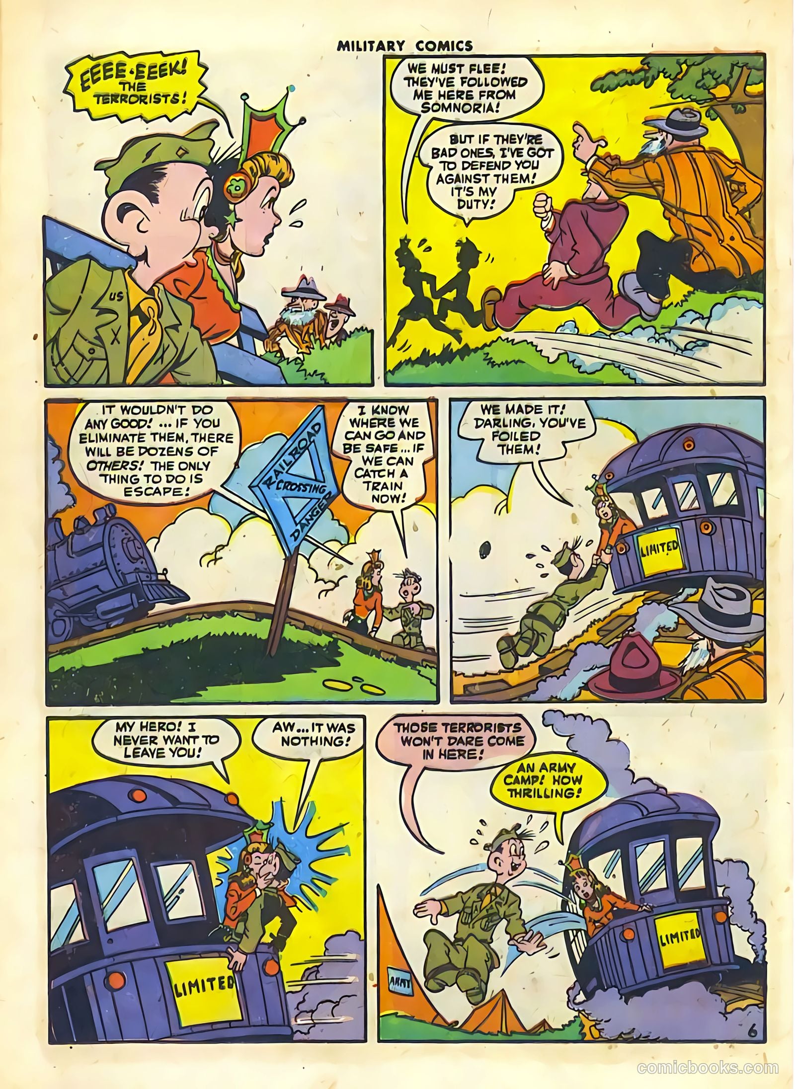 Military Comics #42 — page 36 of 60
