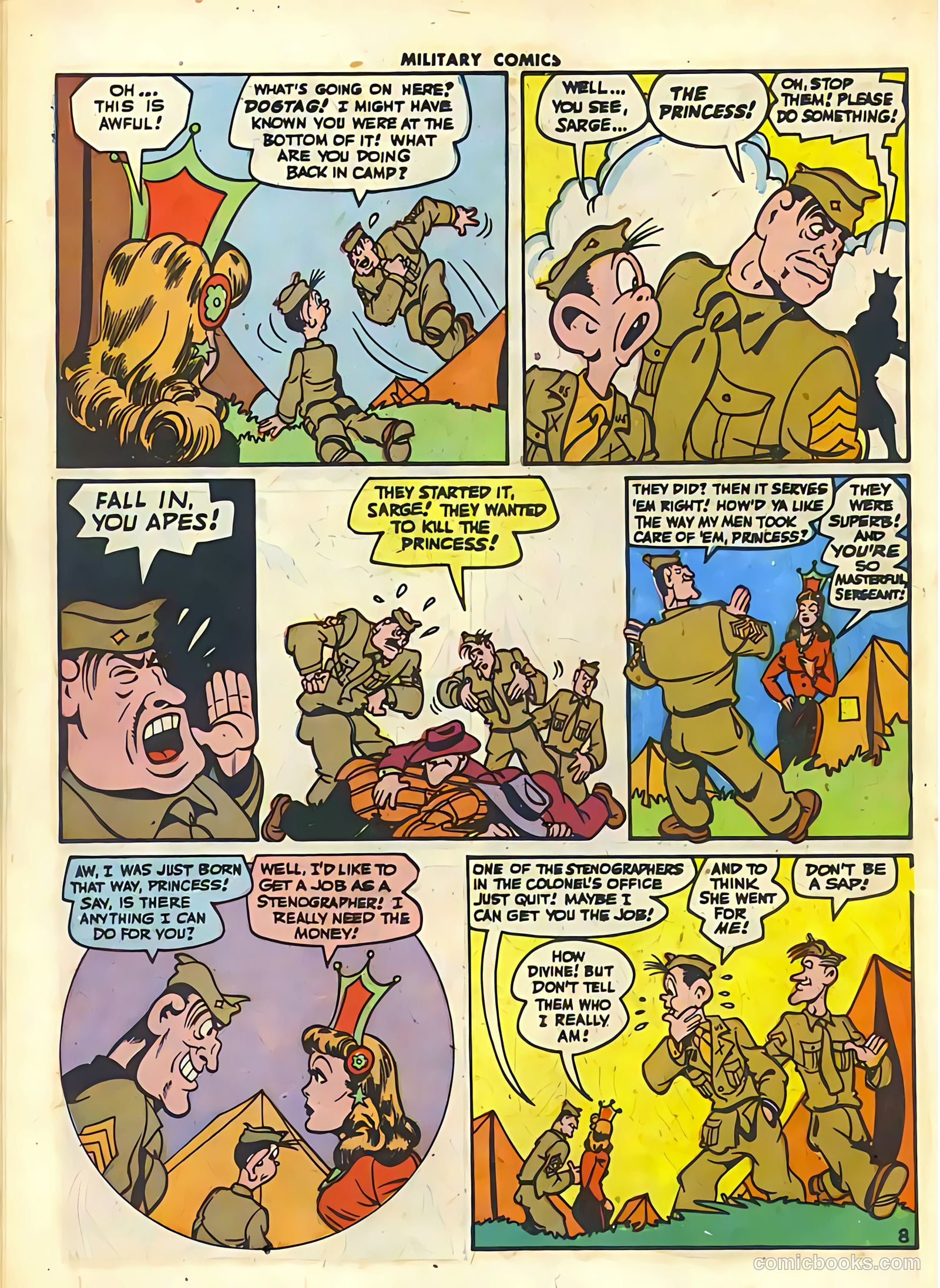 Military Comics #42 — page 38 of 60