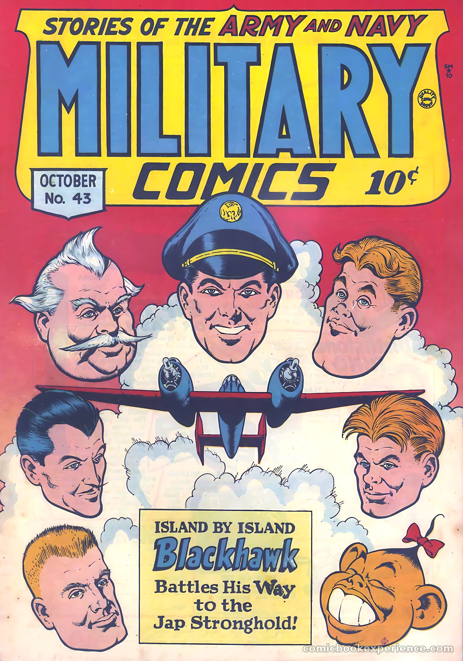 Military Comics #43 — page 1 of 60