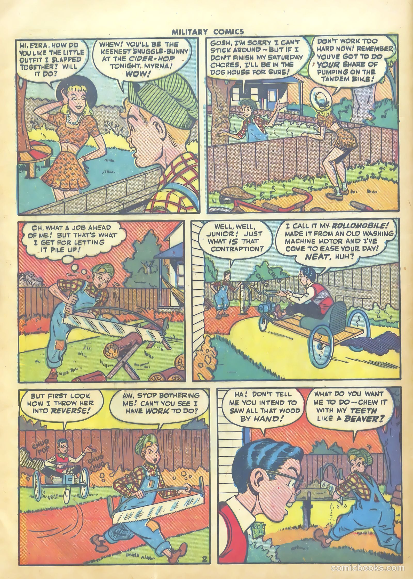 Military Comics #43 — page 52 of 60