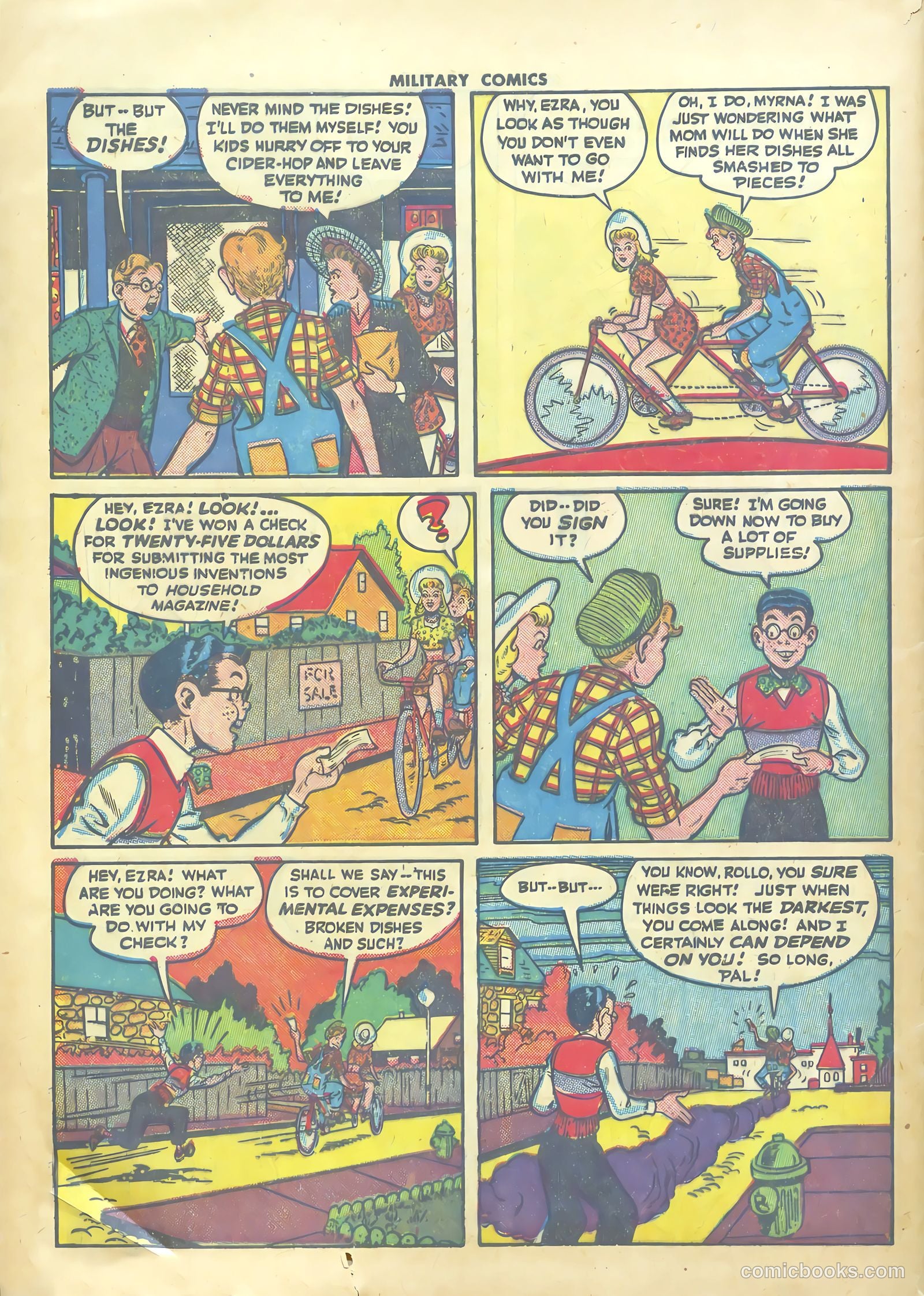 Military Comics #43 — page 58 of 60
