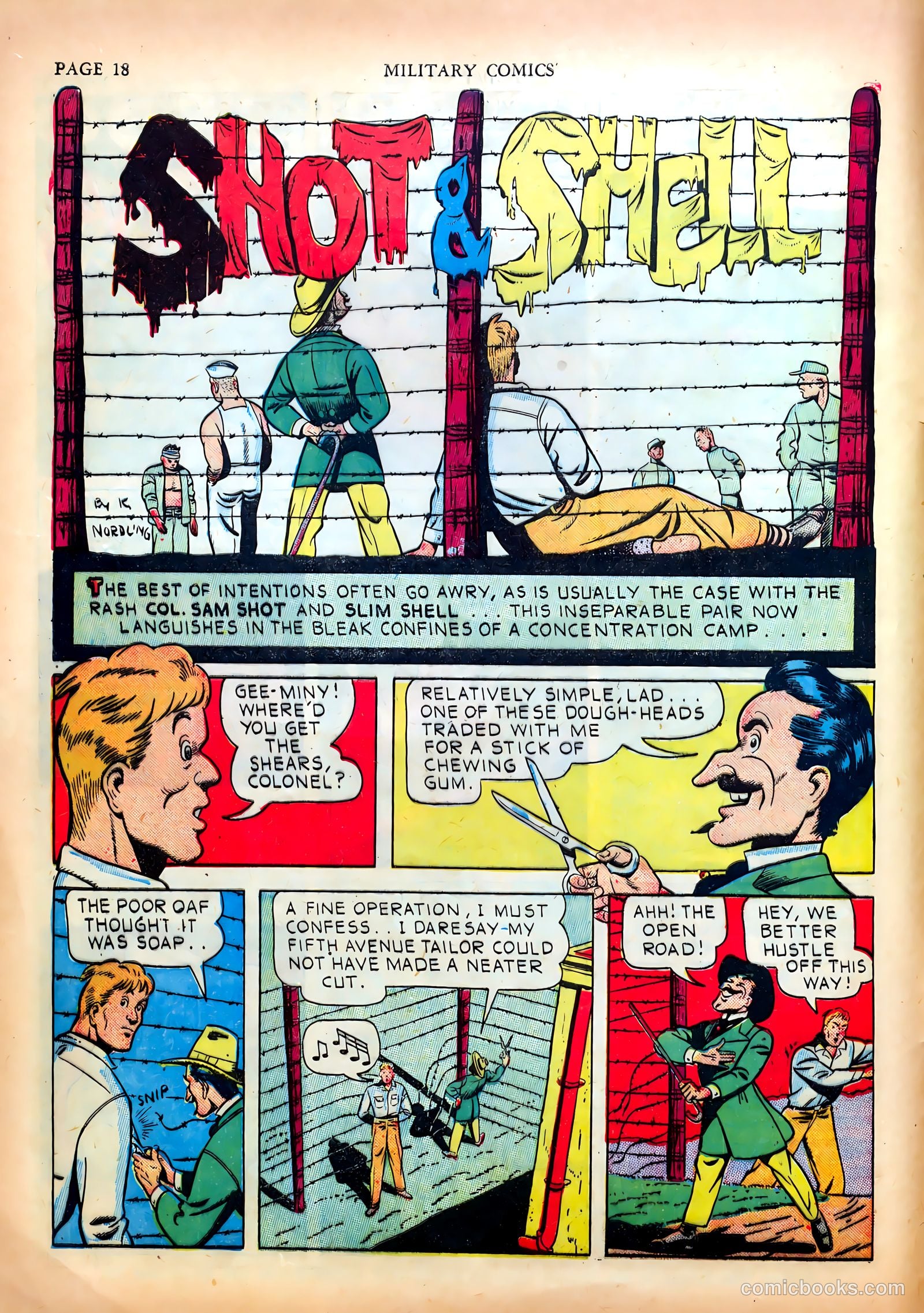 Military Comics #5 — page 20 of 68