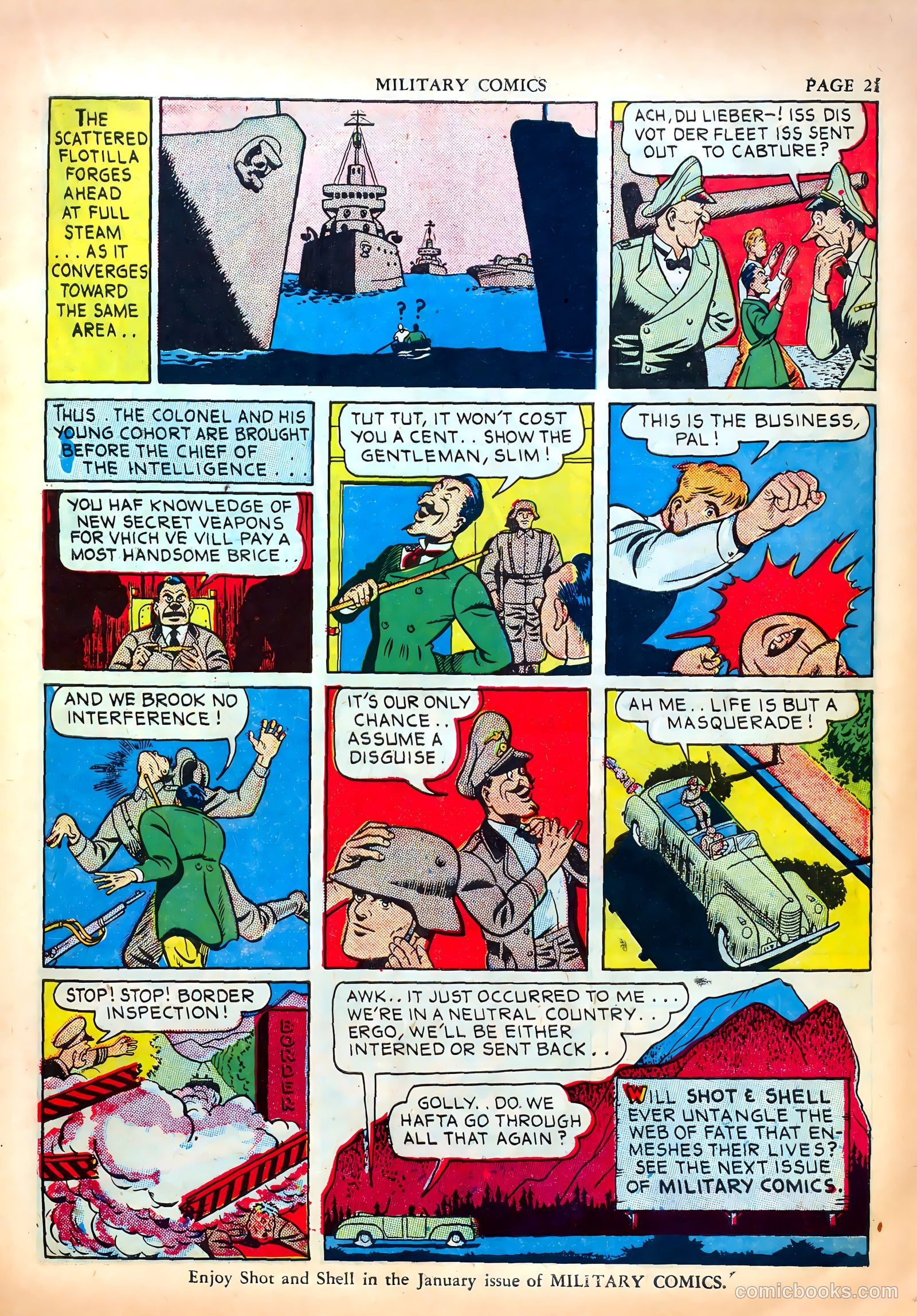 Military Comics #5 — page 23 of 68