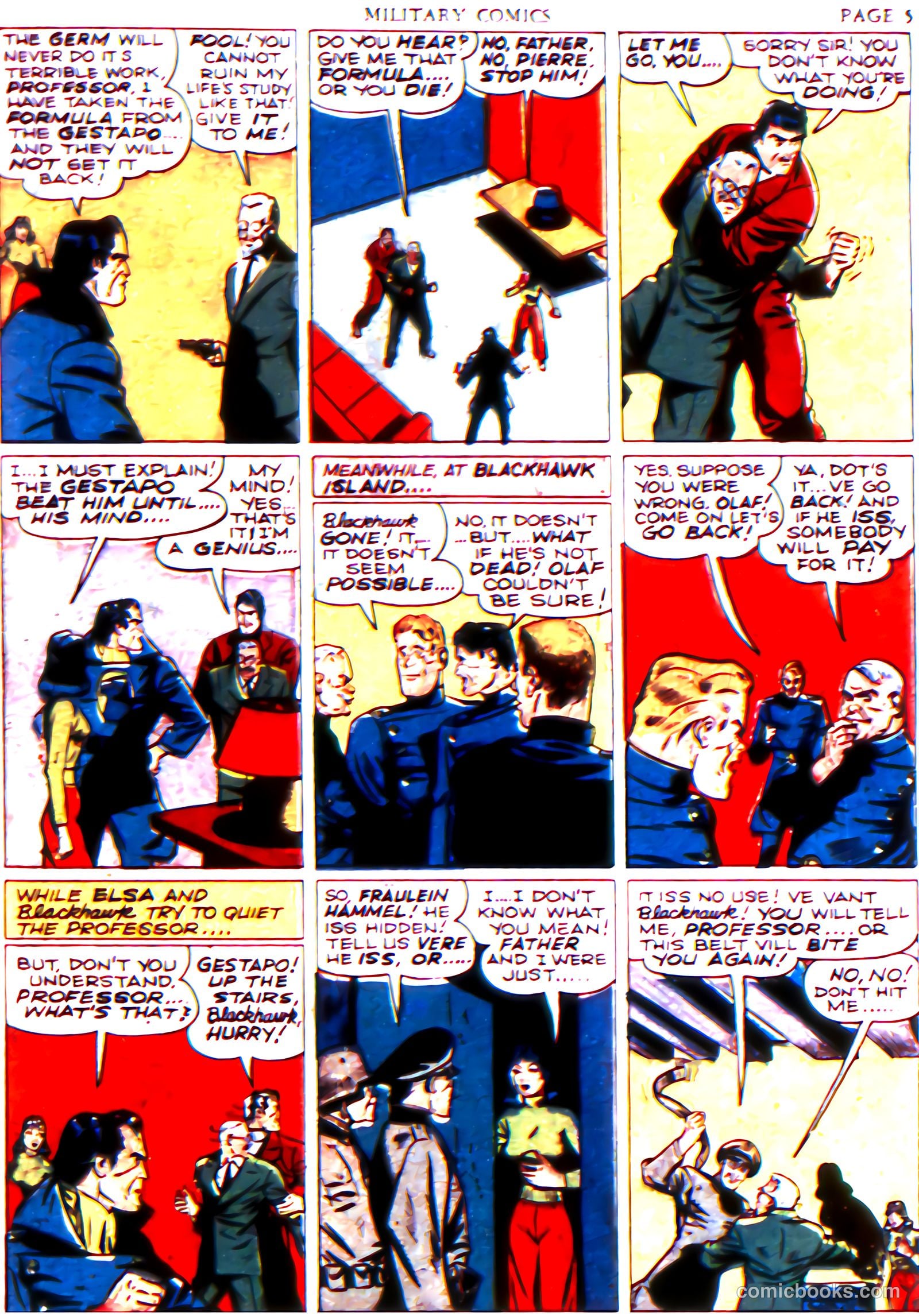 Military Comics #6 — page 7 of 68