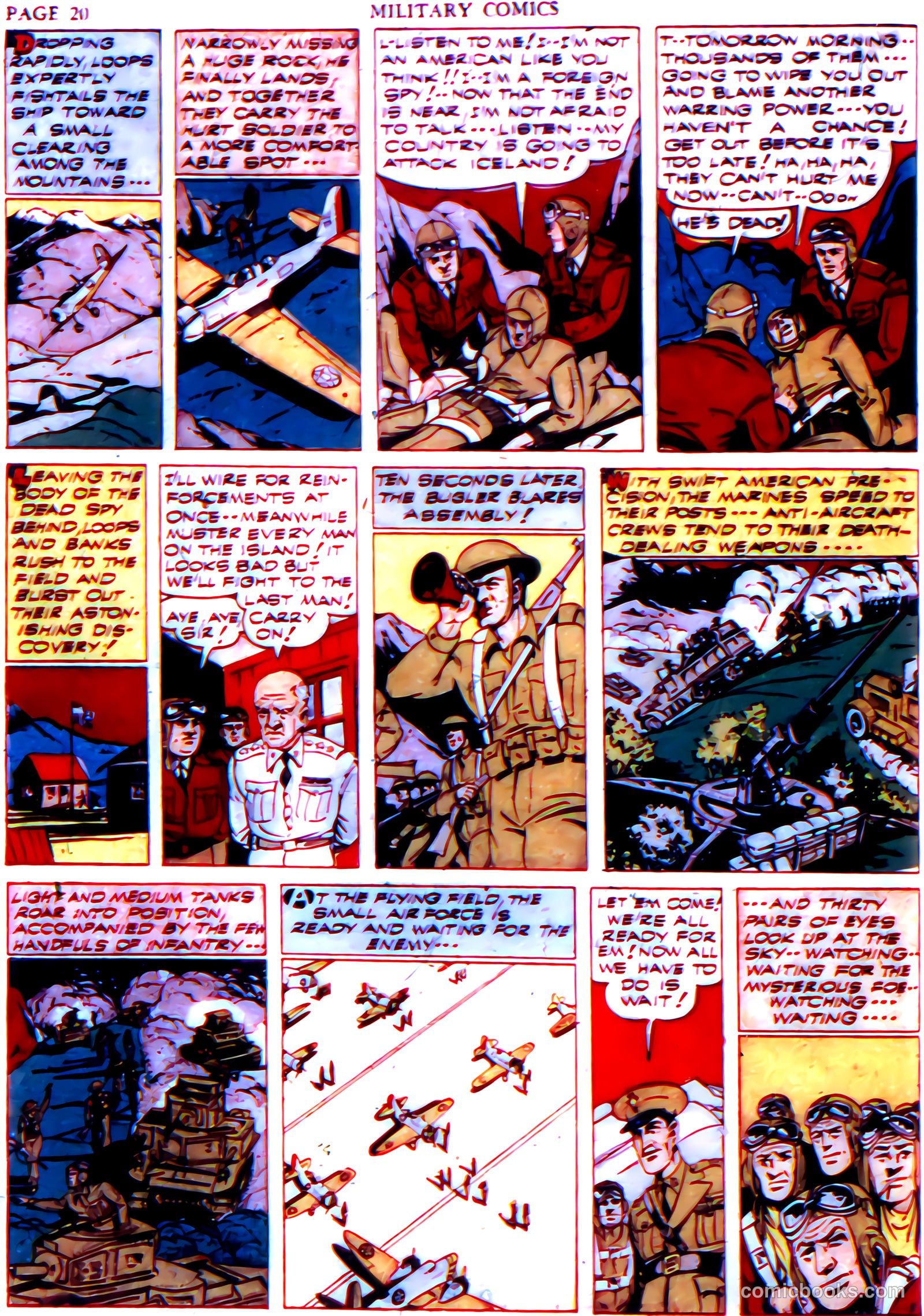 Military Comics #6 — page 22 of 68