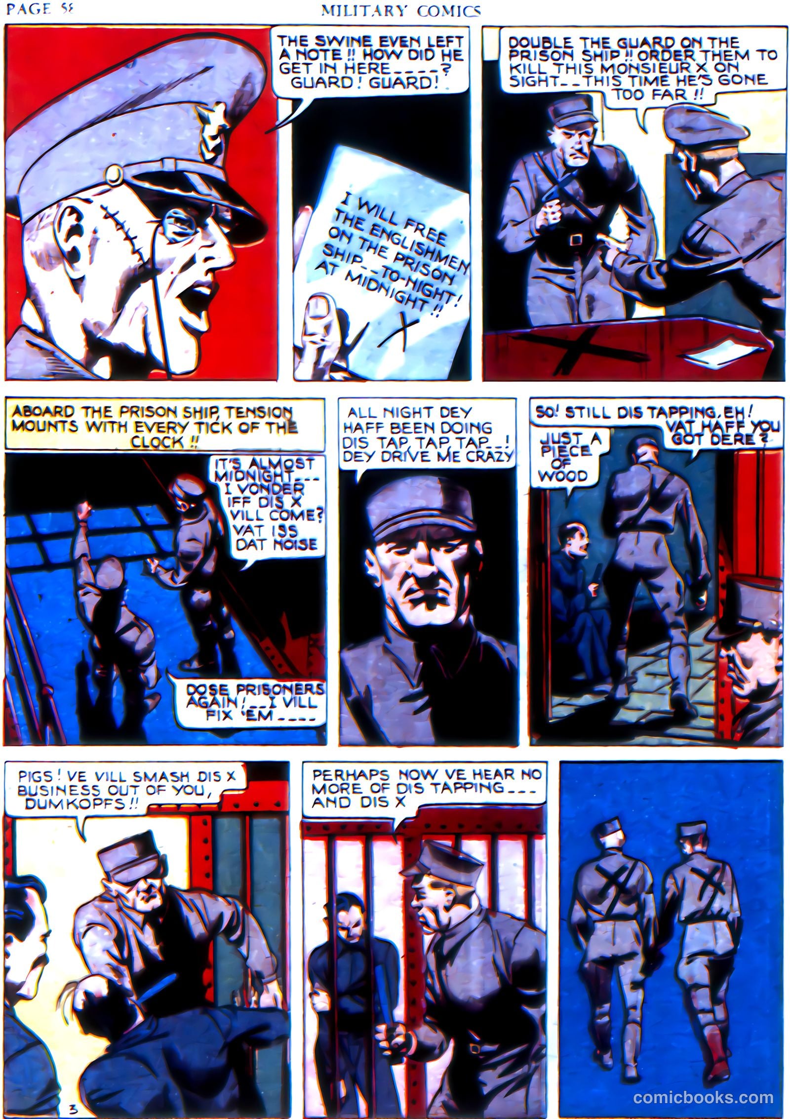 Military Comics #6 — page 60 of 68
