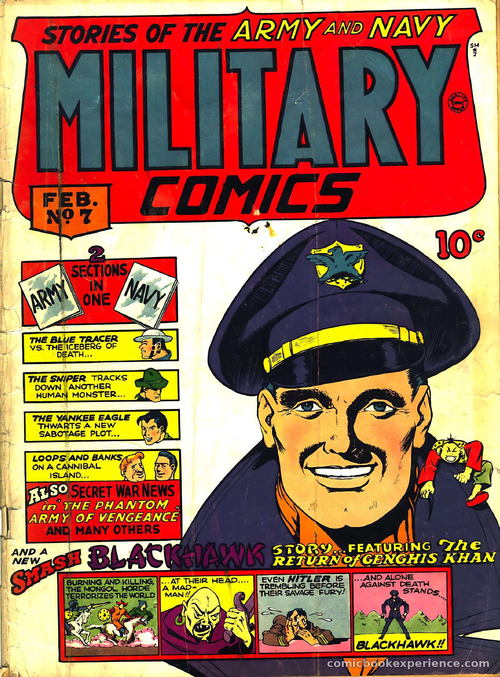 Military Comics #7 — page 1 of 68