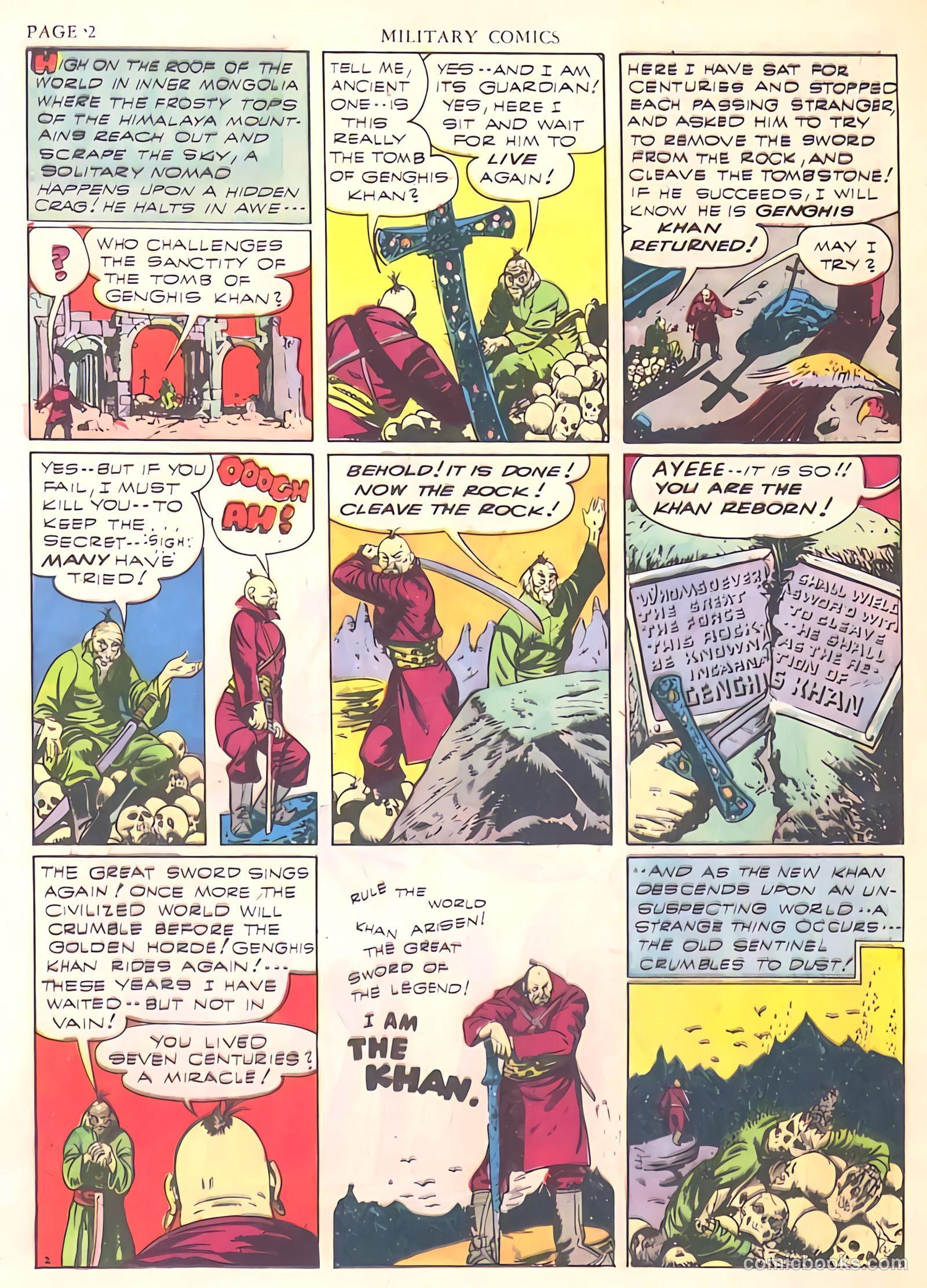 Military Comics #7 — page 4 of 68