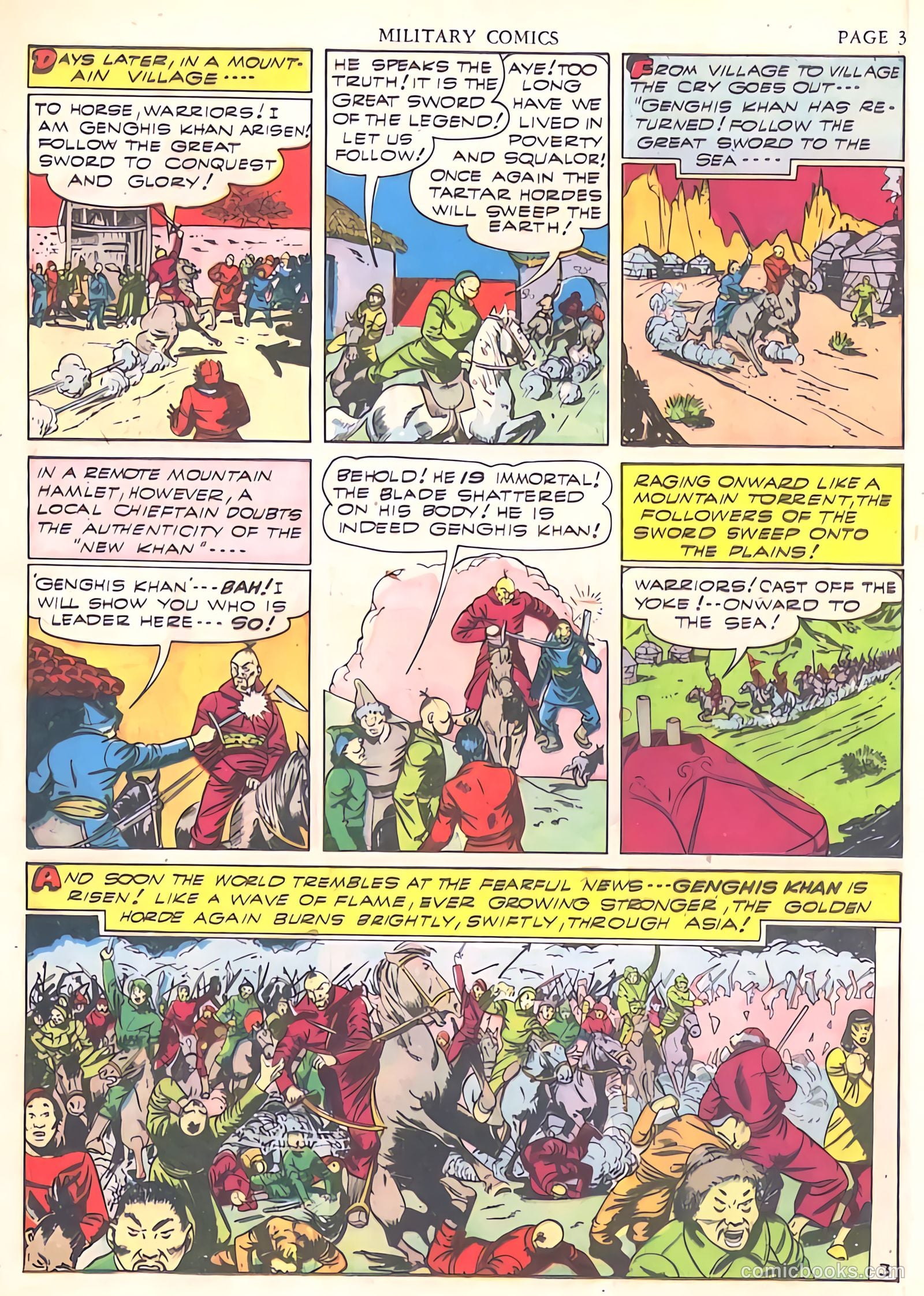 Military Comics #7 — page 5 of 68