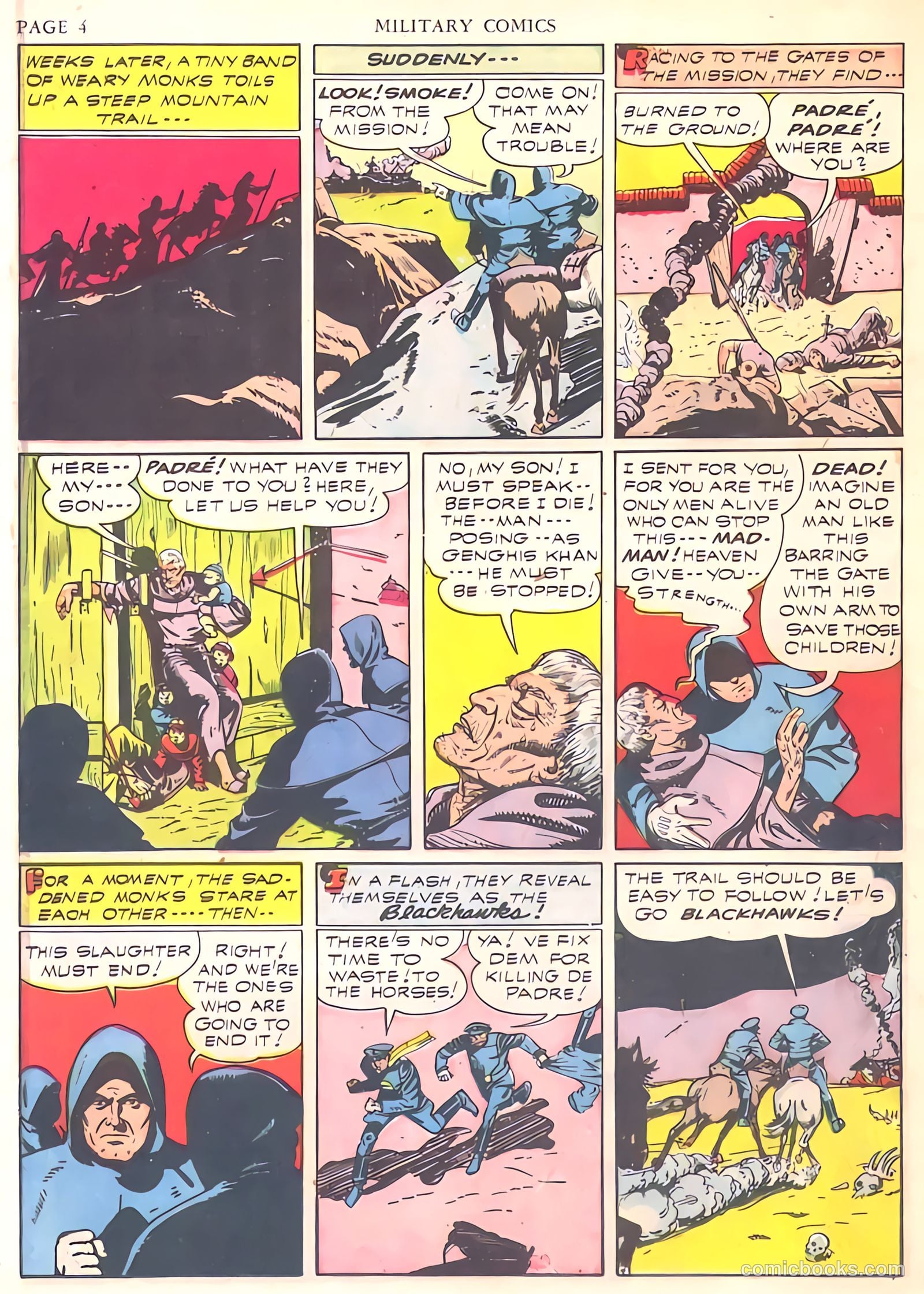 Military Comics #7 — page 6 of 68