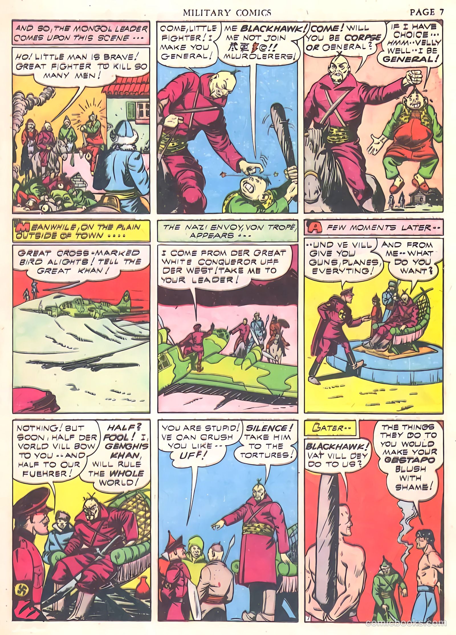 Military Comics #7 — page 9 of 68