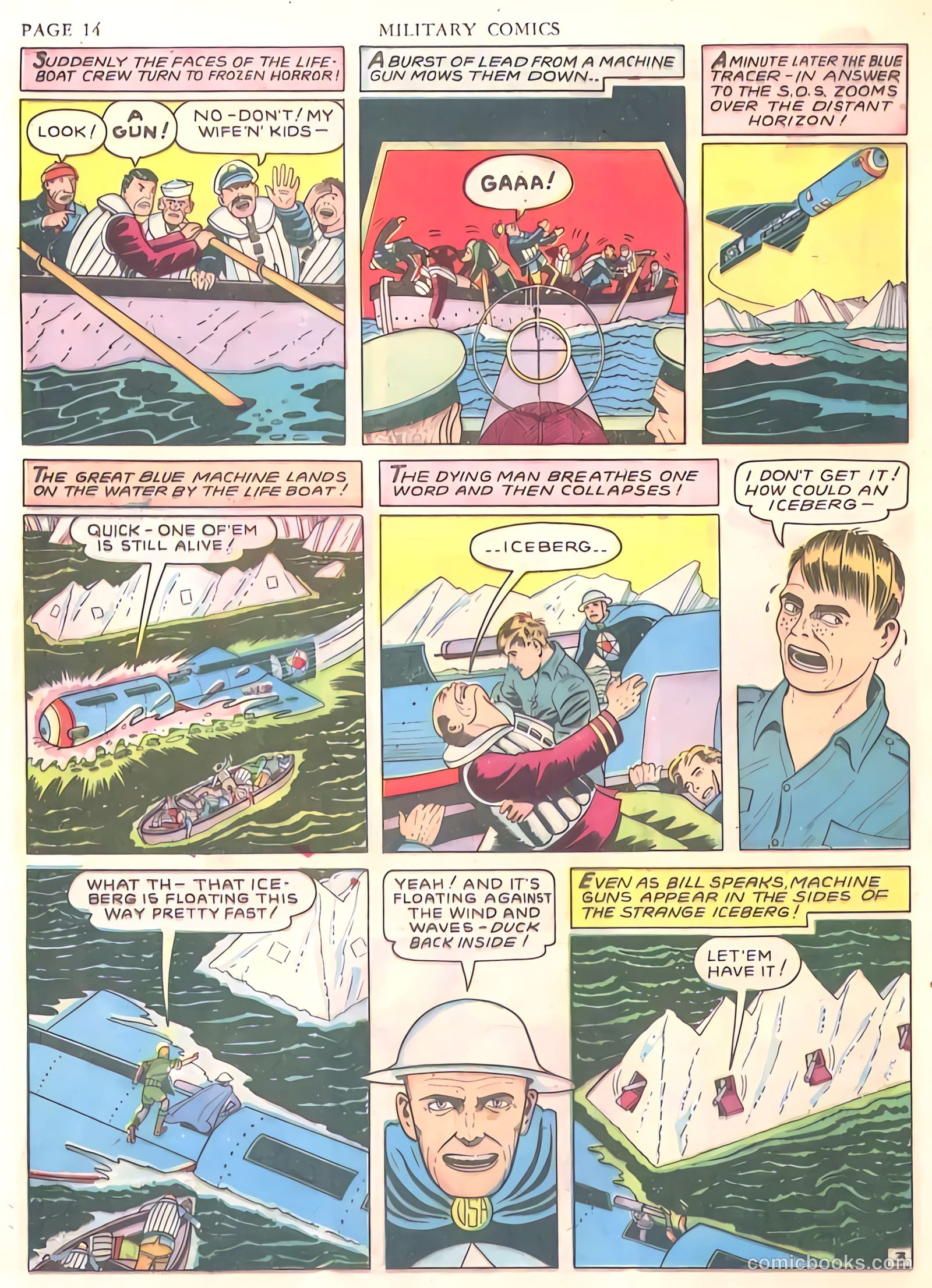 Military Comics #7 — page 16 of 68