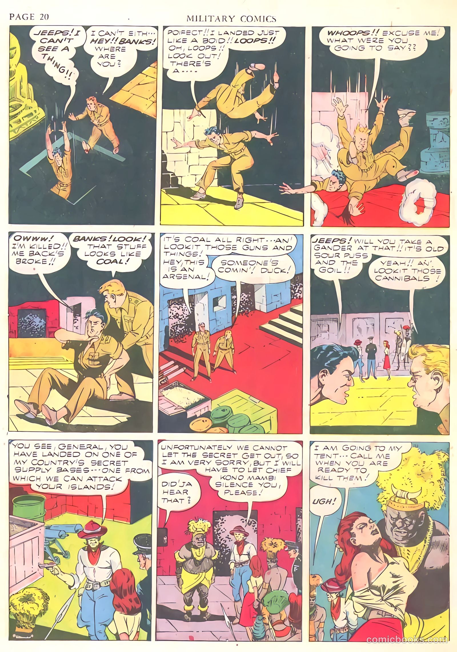 Military Comics #7 — page 22 of 68