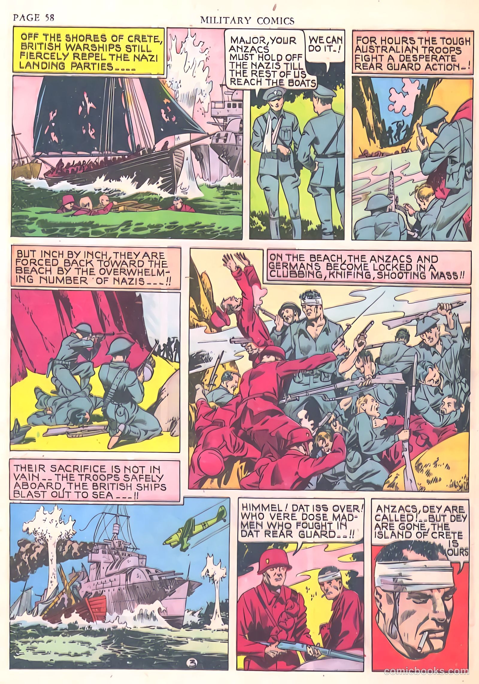 Military Comics #7 — page 60 of 68