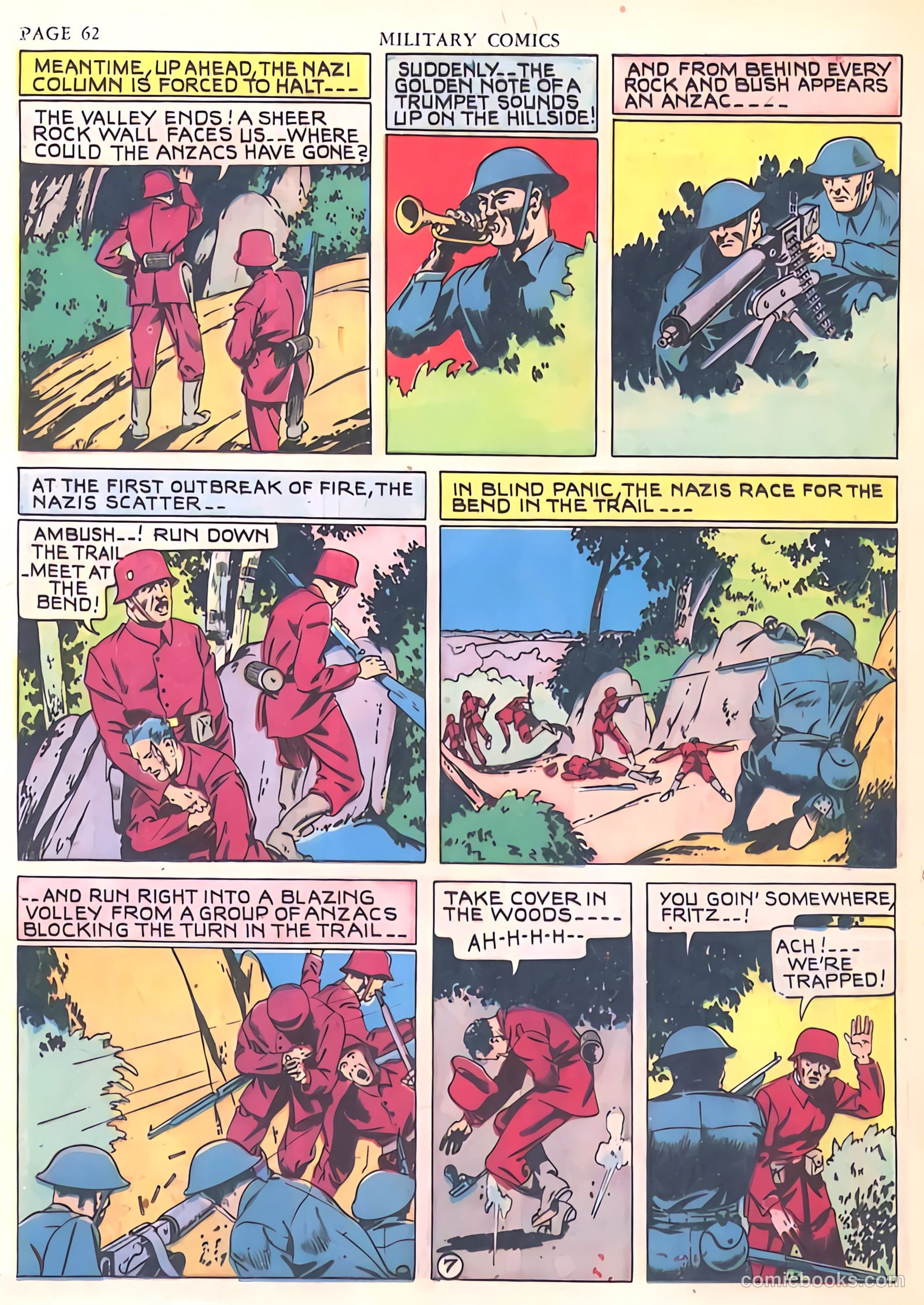Military Comics #7 — page 64 of 68