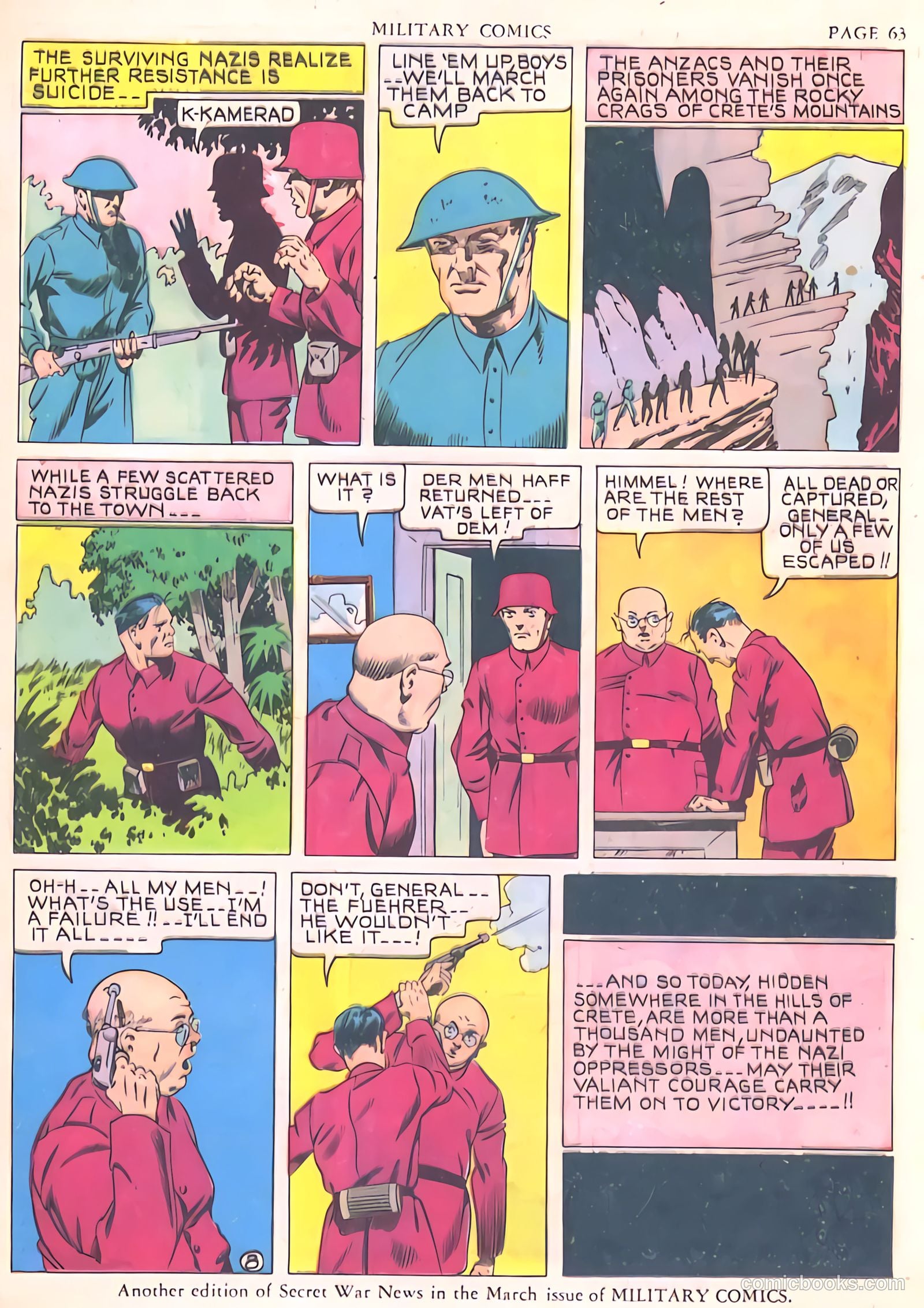 Military Comics #7 — page 65 of 68