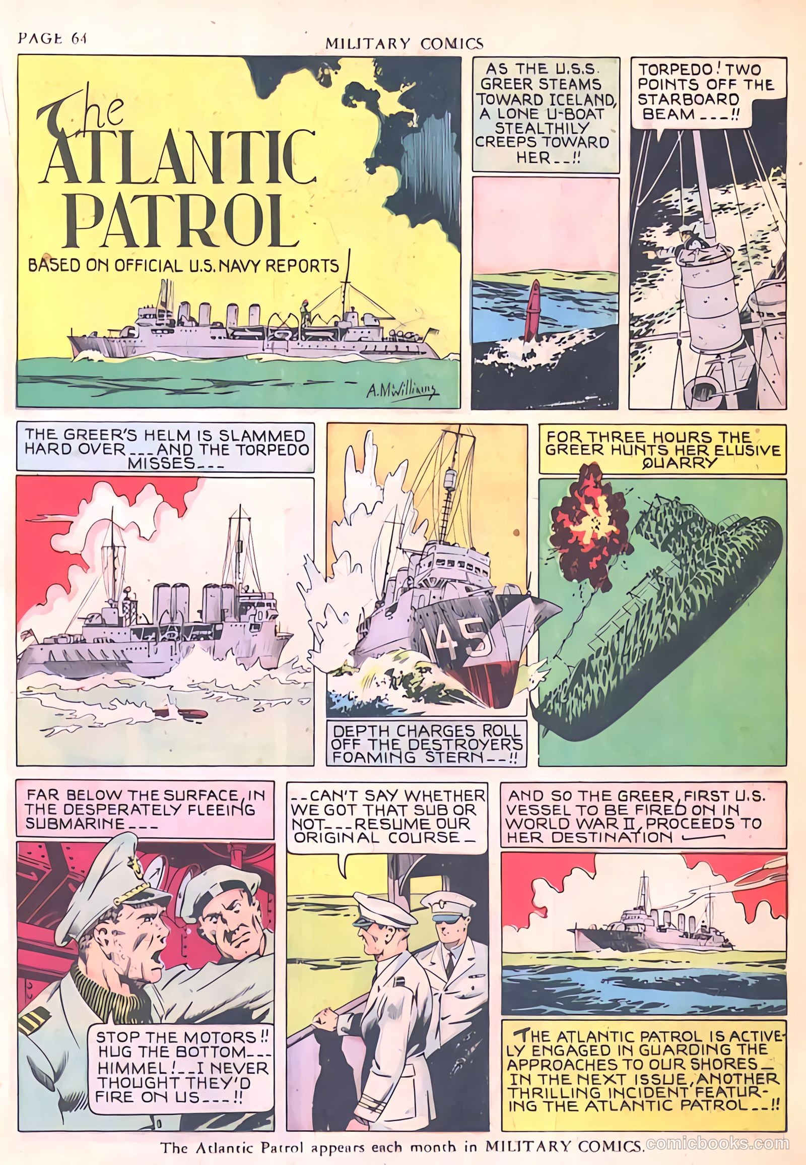 Military Comics #7 — page 66 of 68