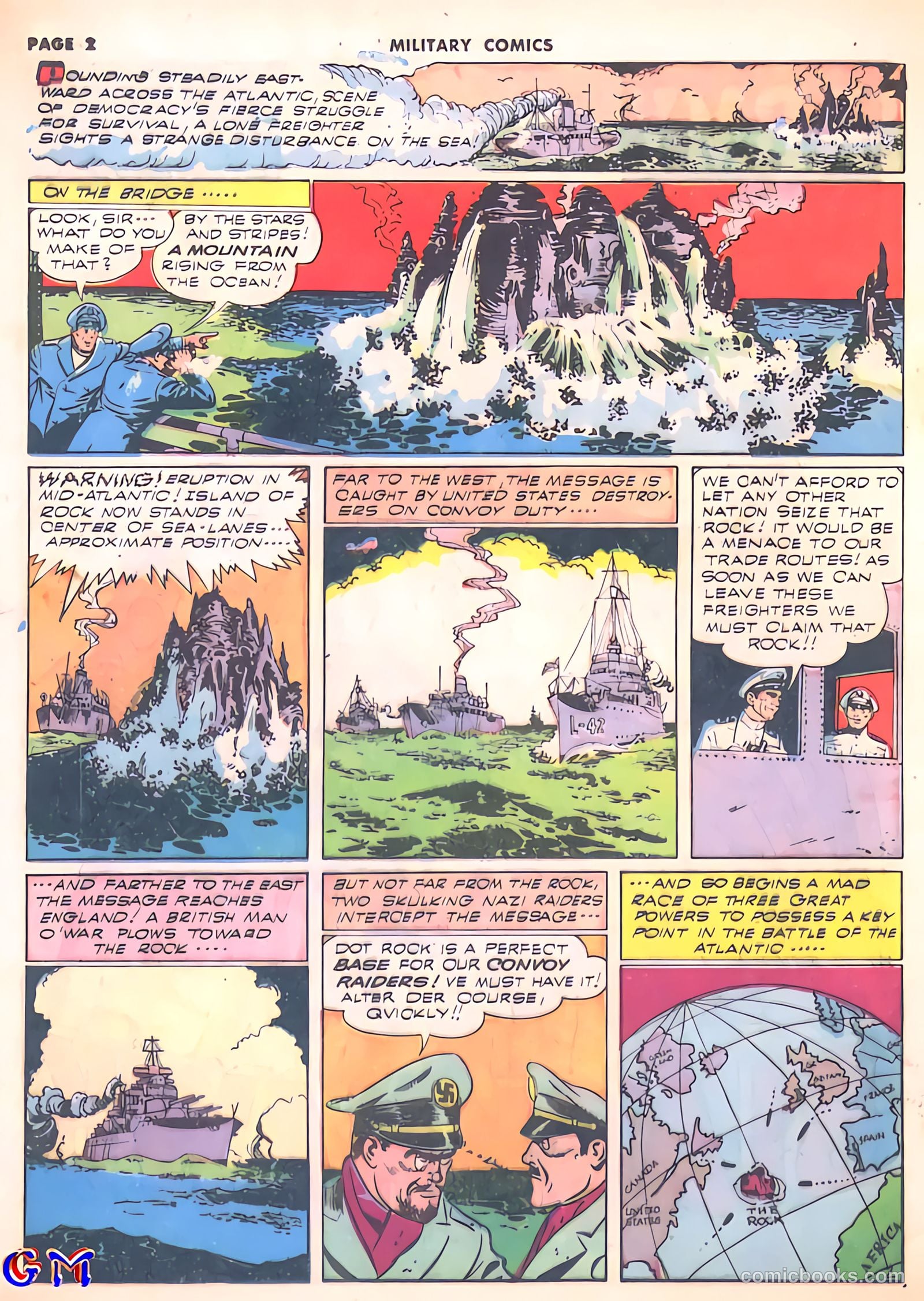 Military Comics #8 — page 4 of 68